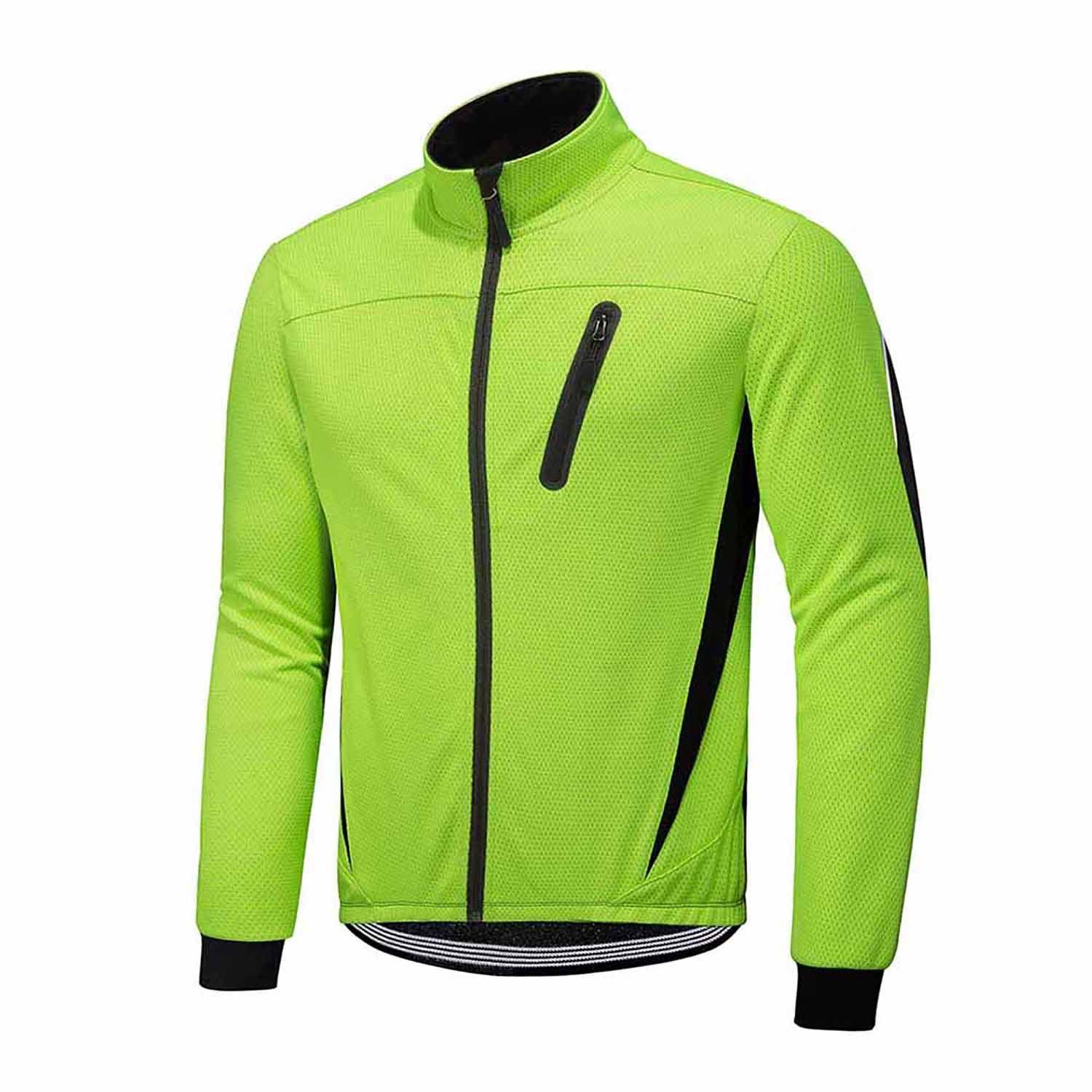 Chaqueta Termica Para Ciclismo Yellow-0