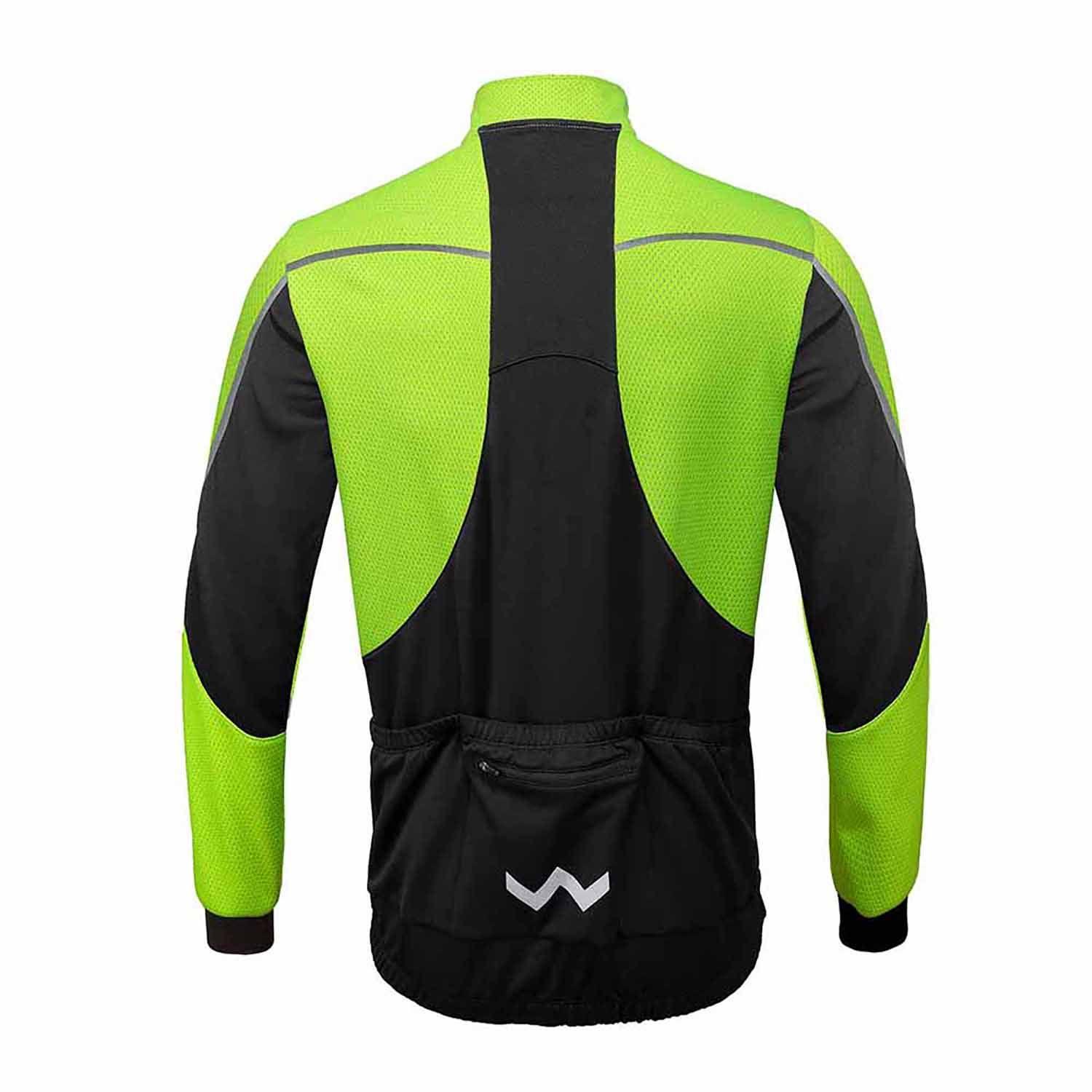 Chaqueta Termica Para Ciclismo Yellow-1