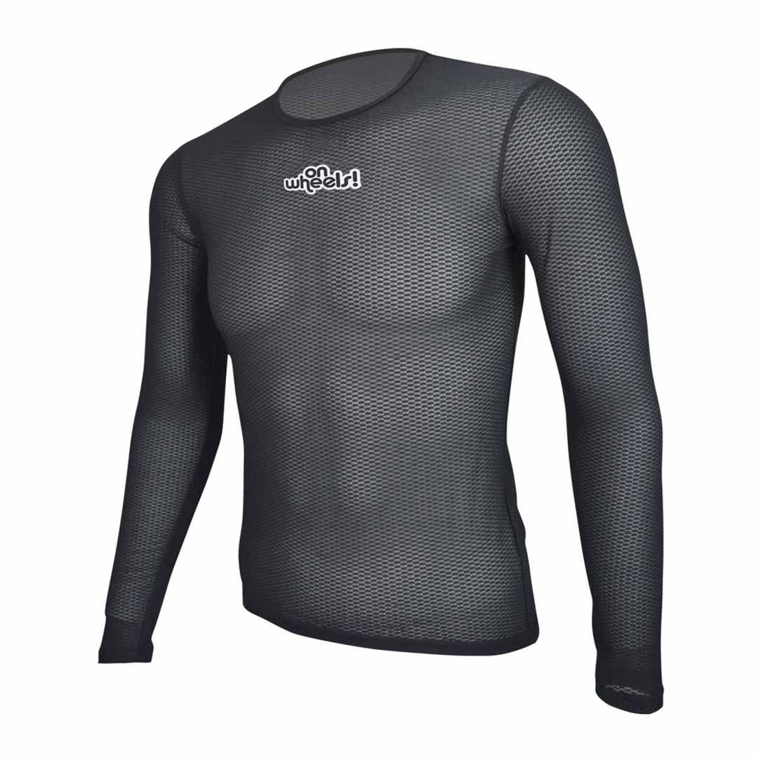 Polera Primera Capa On Wheels Negra-2