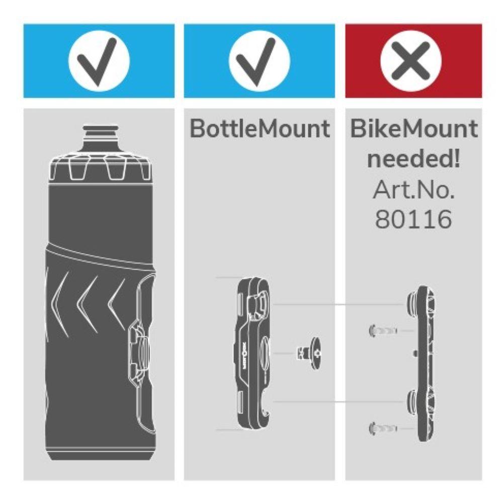 Botella Monkey 600ml (no Incluye El Conector Para El Cuadro)-1