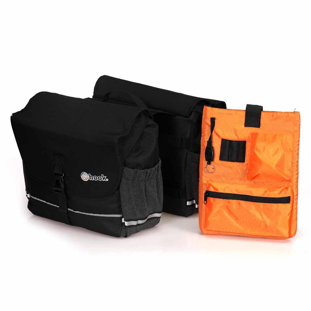 Alforja Doble Urbana Para Bicicleta Hook-5