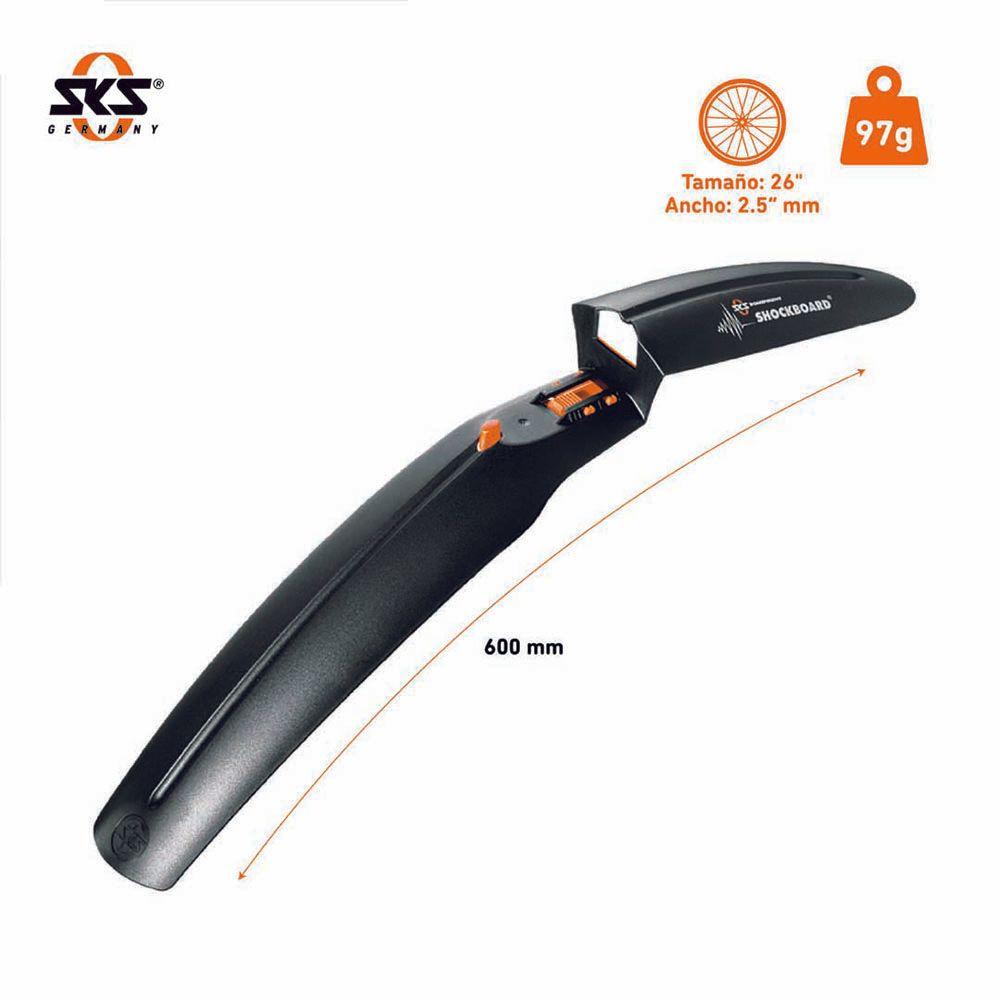 Tapabarro Delantero Shockboard Para Bicicleta-1