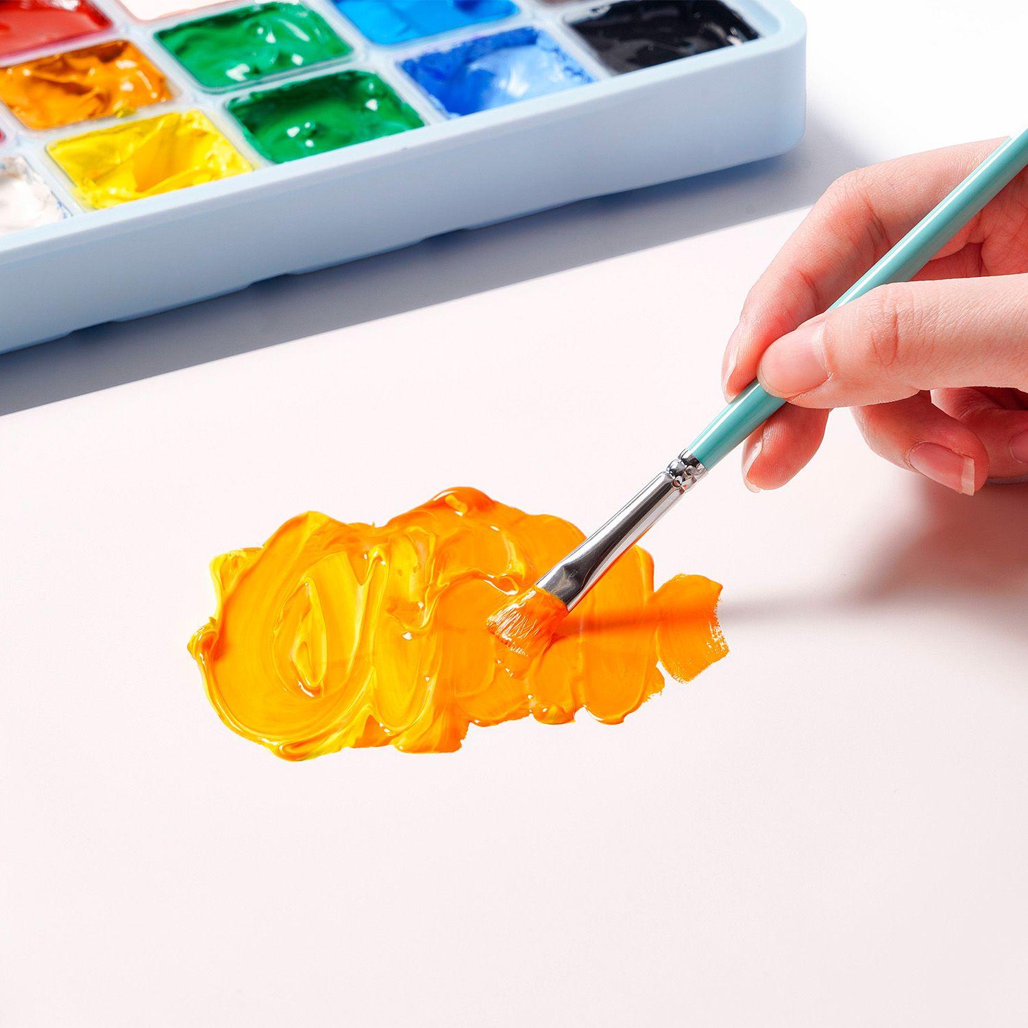 HIMI Paleta Papel Desechable 35,5 x 25,5cm 30h para Mano-5