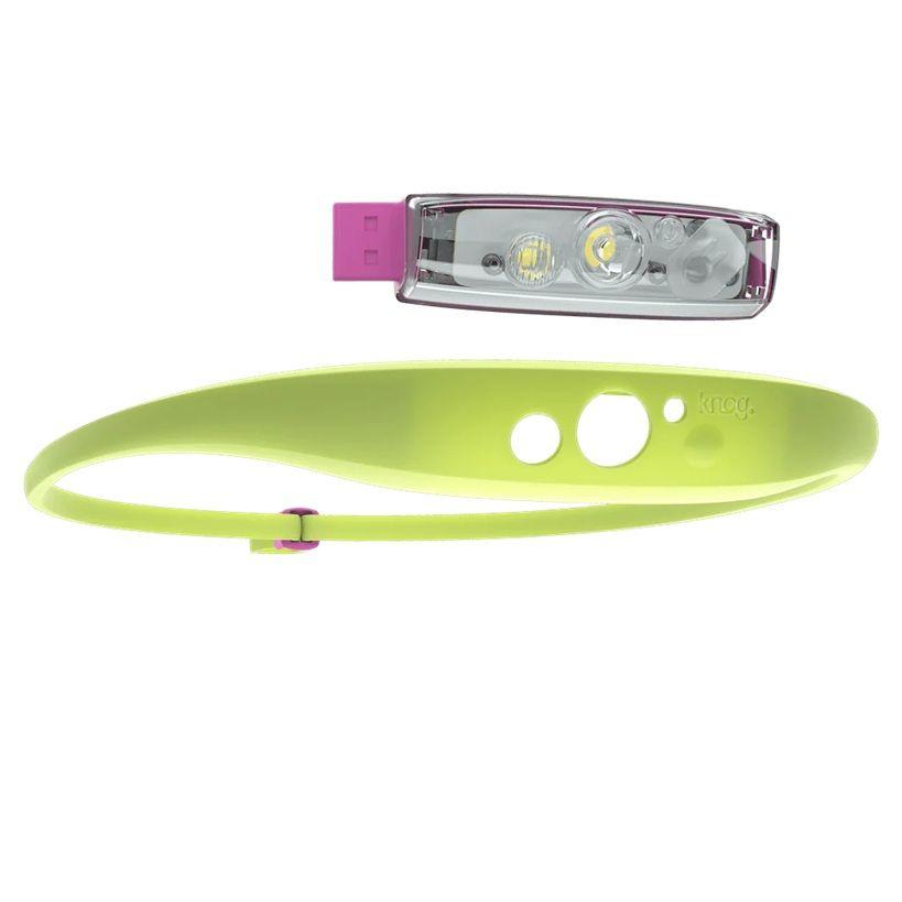 Linterna Frontal Quokka Headlamp Cool Lime Knog-2