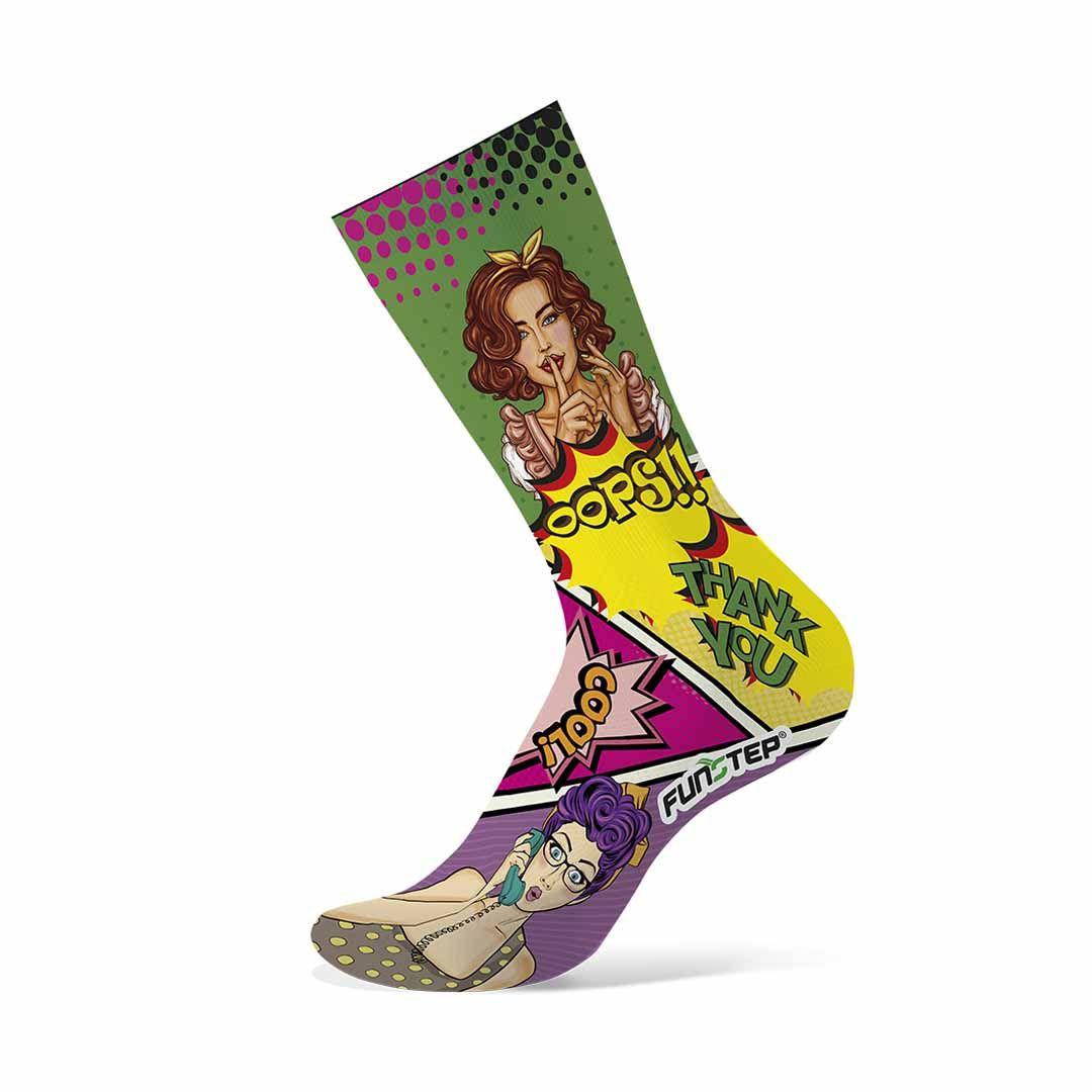Calcetines Funstep Ciclismo Divertidos Mtb M ( 36-39)-0