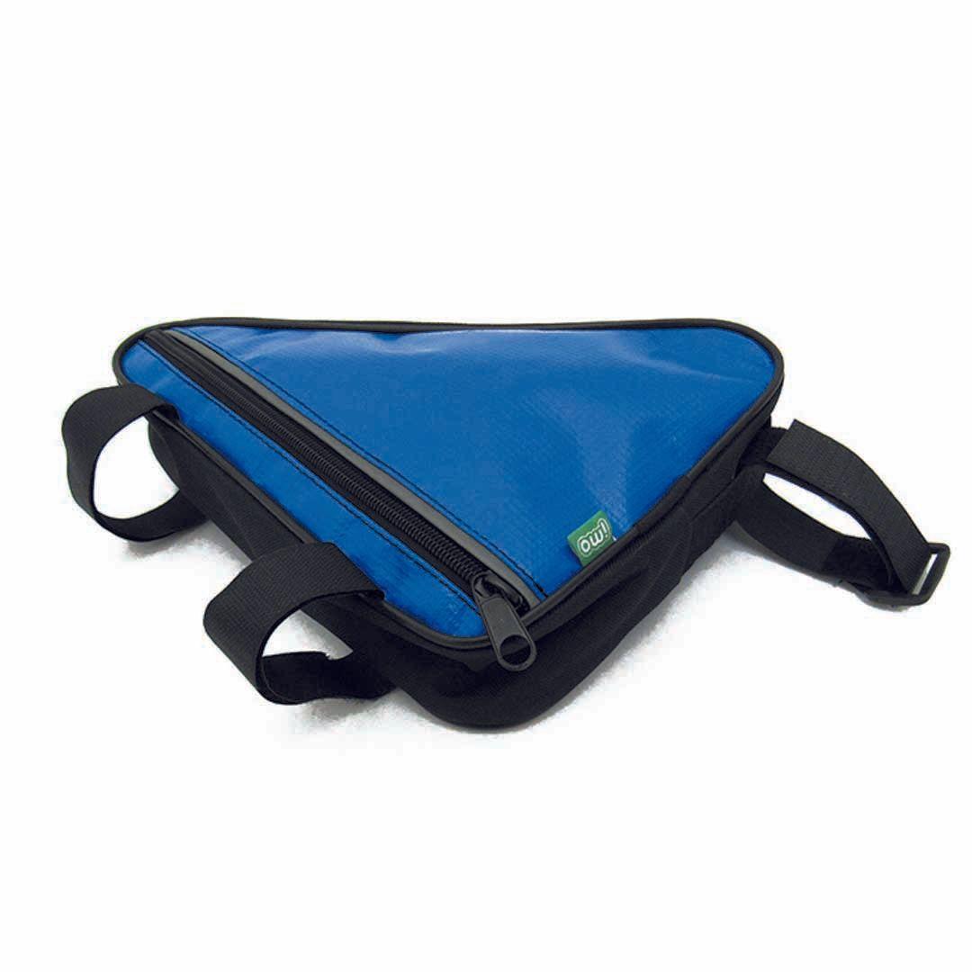 BOLSO TRIÁNGULO IMPERMEABLE DOS POSICIONES AZUL-2