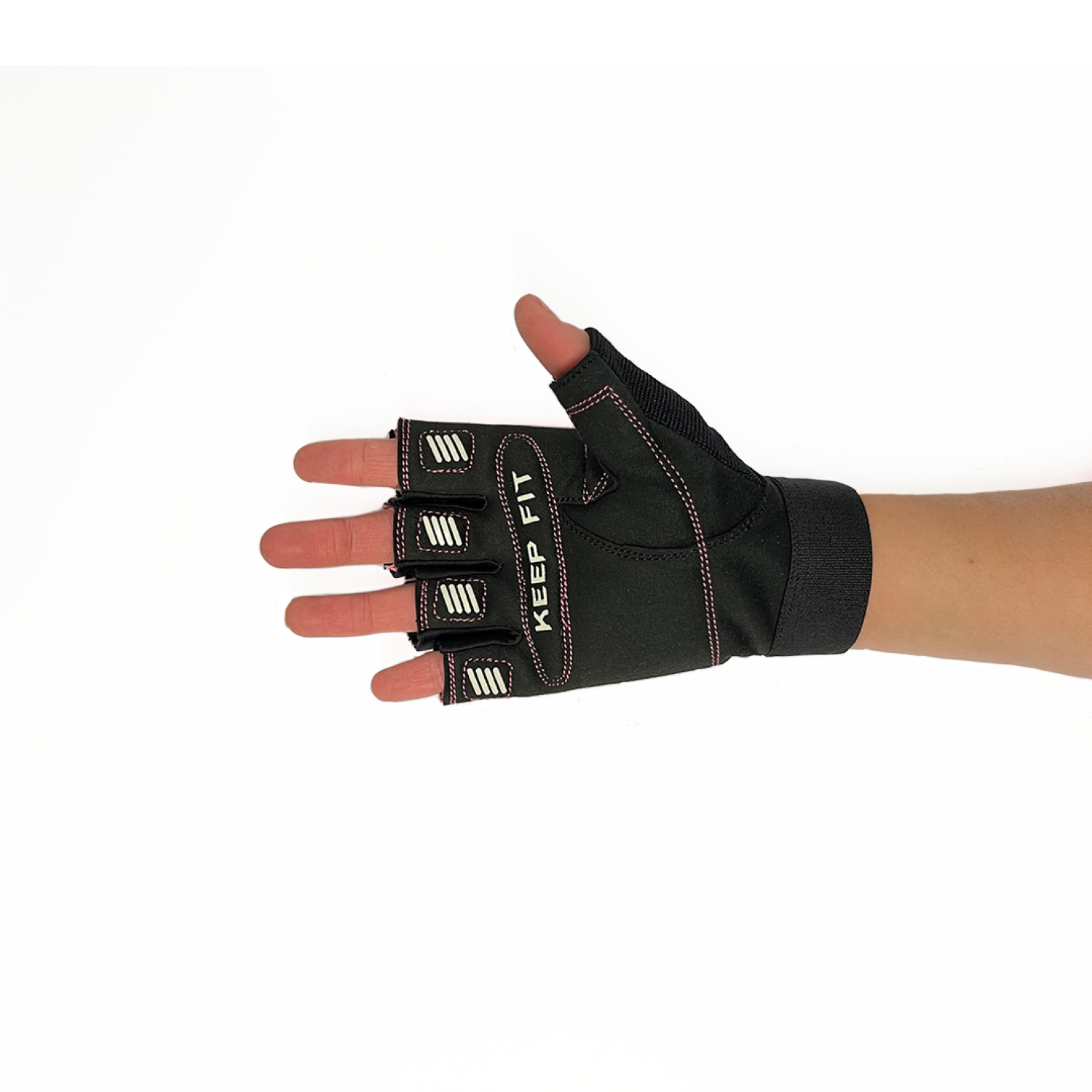 Guantes De Entrenamiento Para Pesas Gym Rosado Onwheels-3
