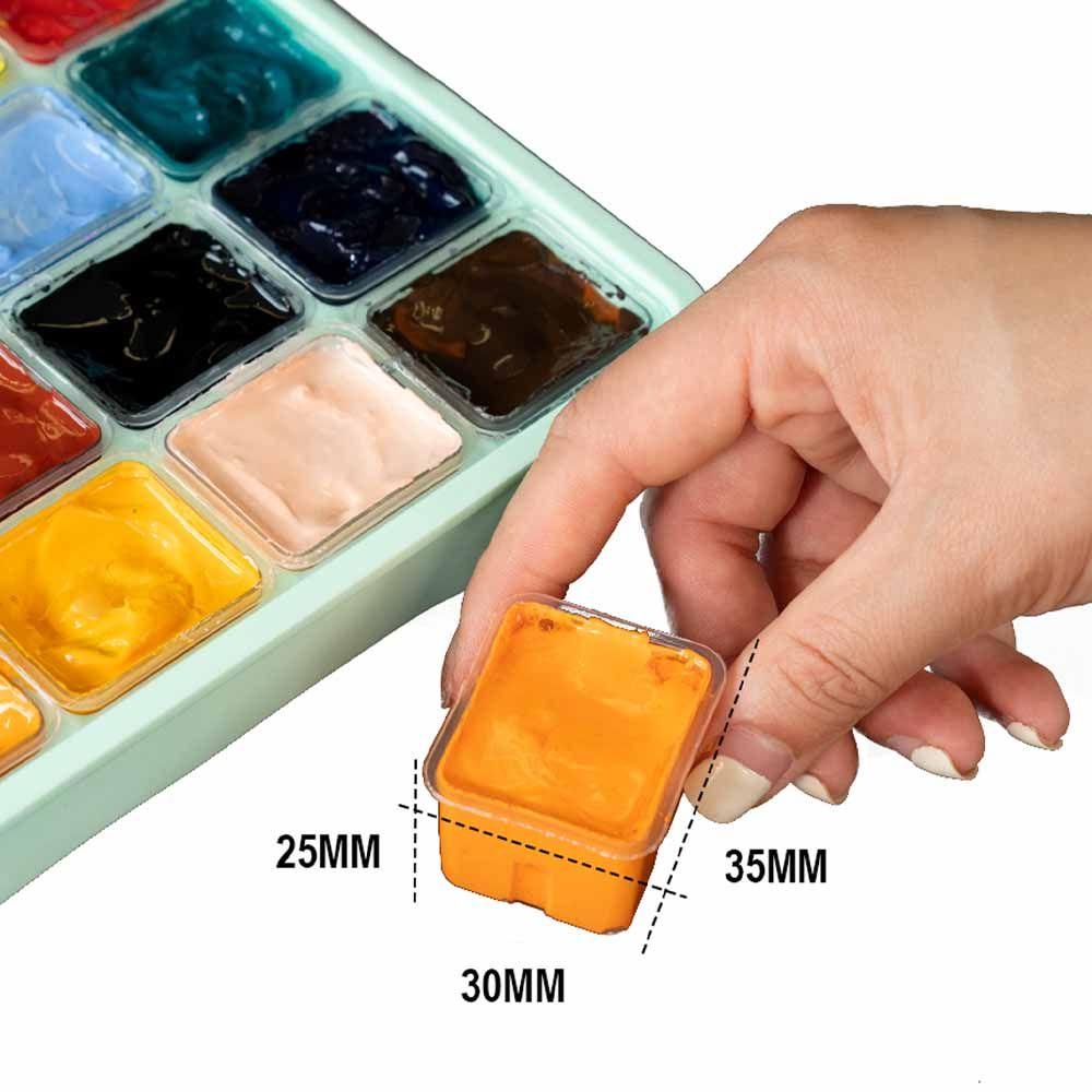 Set Miya gouache 24 colores / 30gr sin pinceles rosado-3