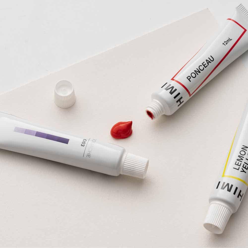 SET HIMI DE TUBO DE 24 PINTURA GOUACHE, 12ML-4