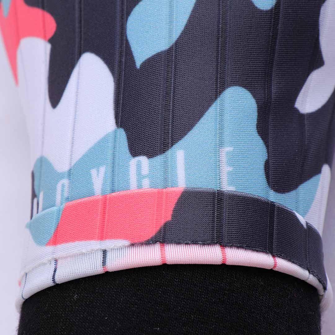 Guante Largo Para Ciclismo Ms003 Rosado Militar talla L-4