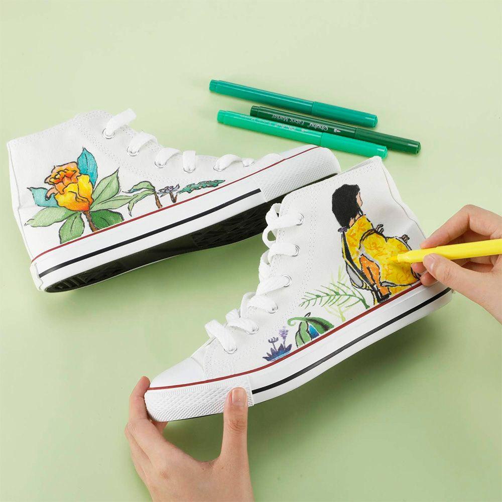 OHUHU 30 marcadores permanentes para tela-4