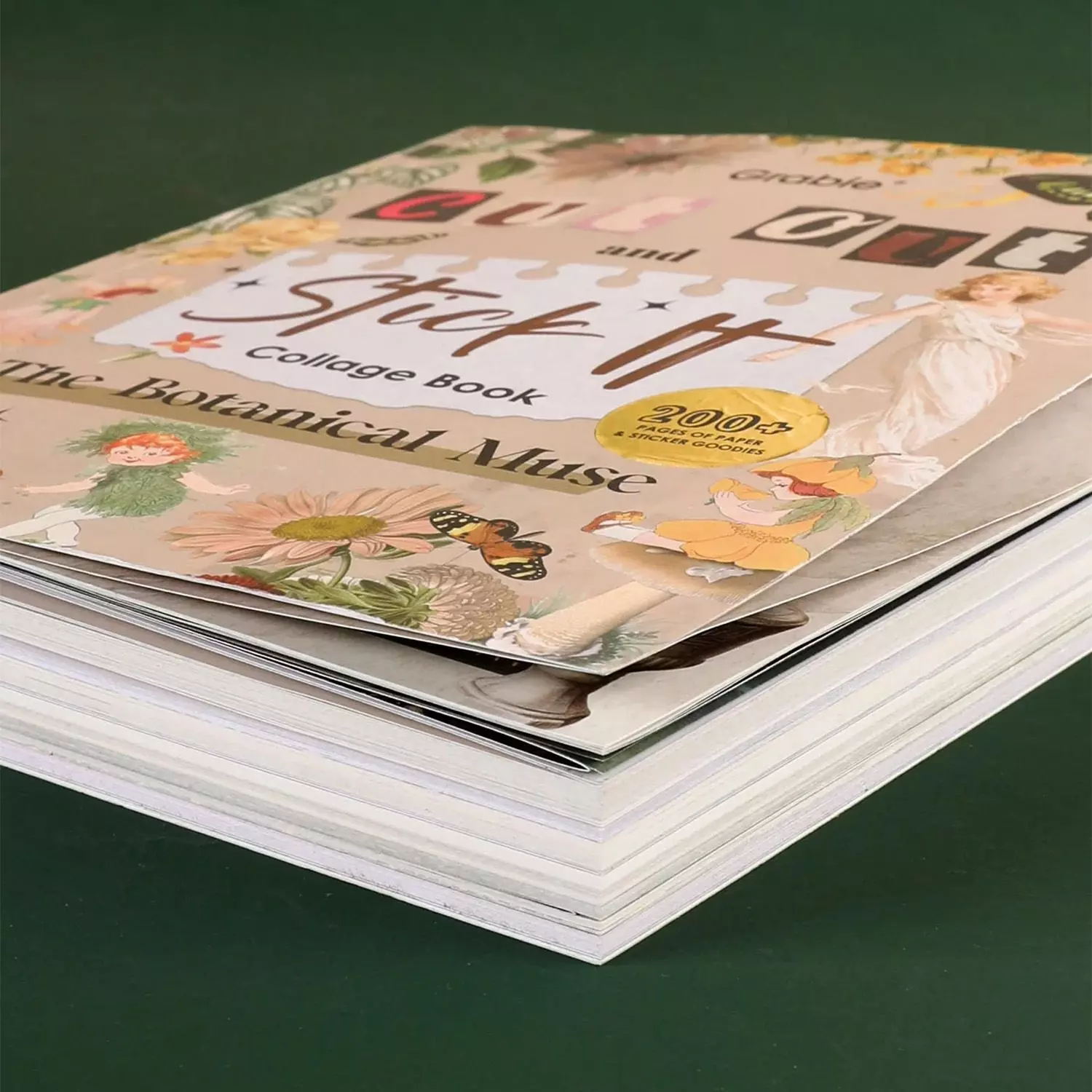 Libro de Actividades de Collage "La Musa Botánica" 200+ pag-6