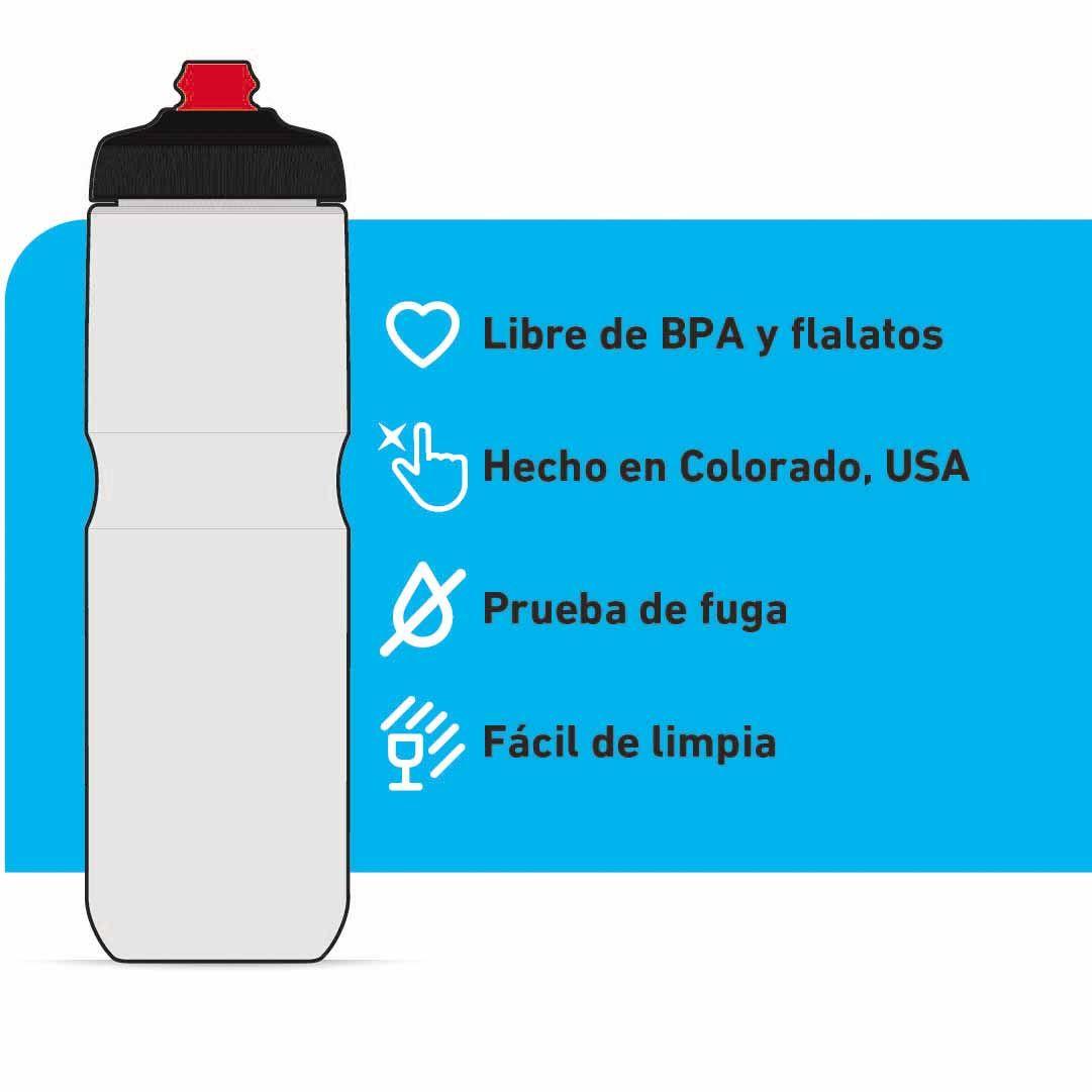 Botella De Agua Para Ciclismo 20oz/600ml Wave Polar Bottle-2