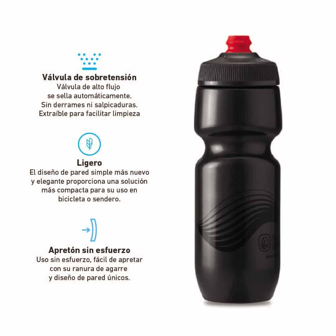 Botella De Agua Para Ciclismo 24oz/700ml Wave Polar Bottle-1