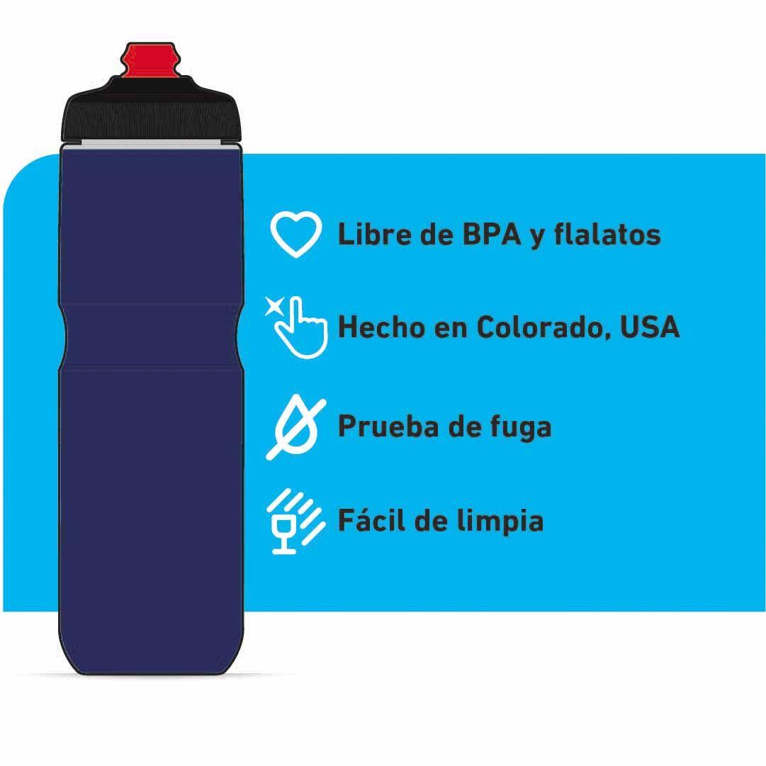 Botella De Agua Para Ciclismo 24oz/700ml Wave Polar Bottle-2