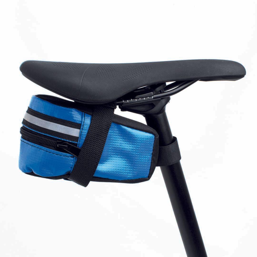 Bolso Sillin Impermeable Azul Para Bicicleta-2