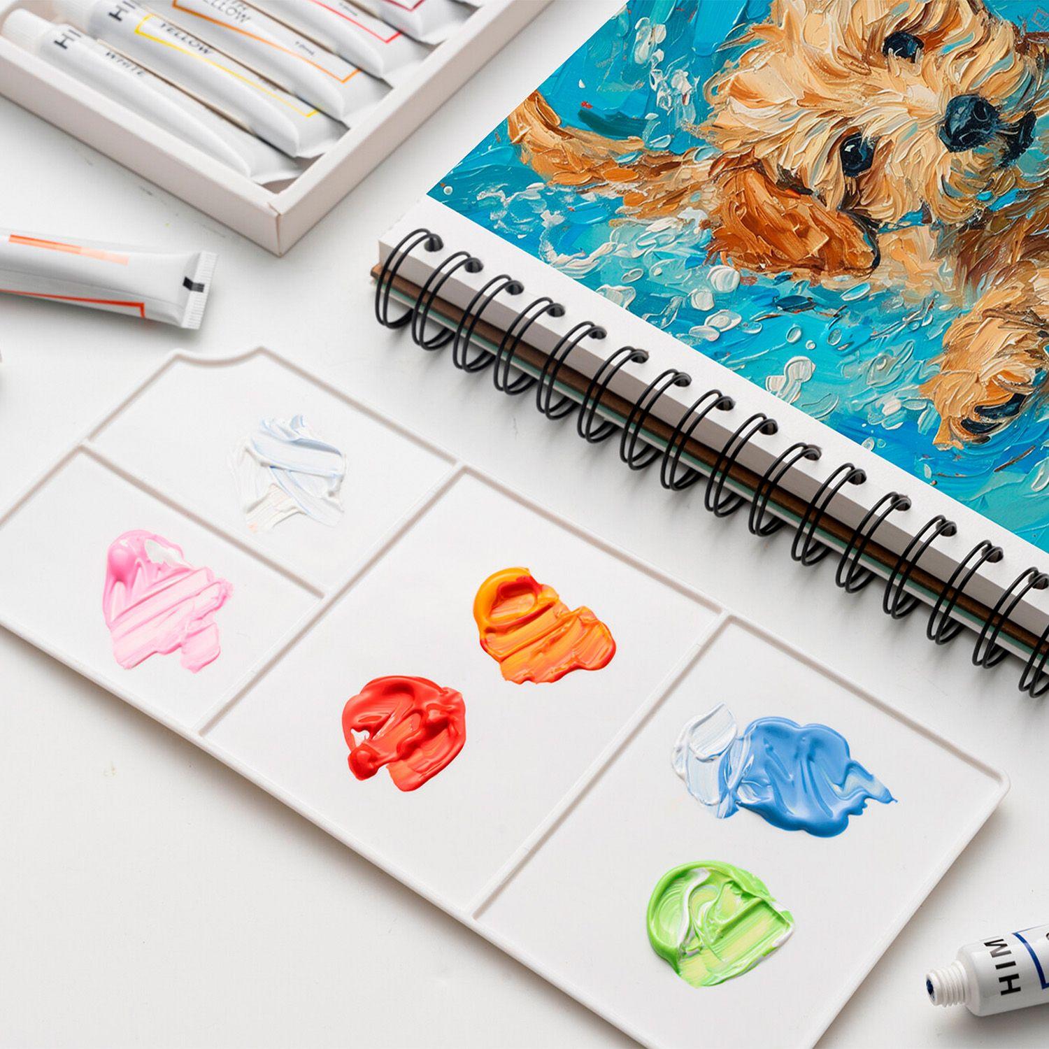 HIMI Set de 36 Tubos de Pintura Gouache 12ml-2