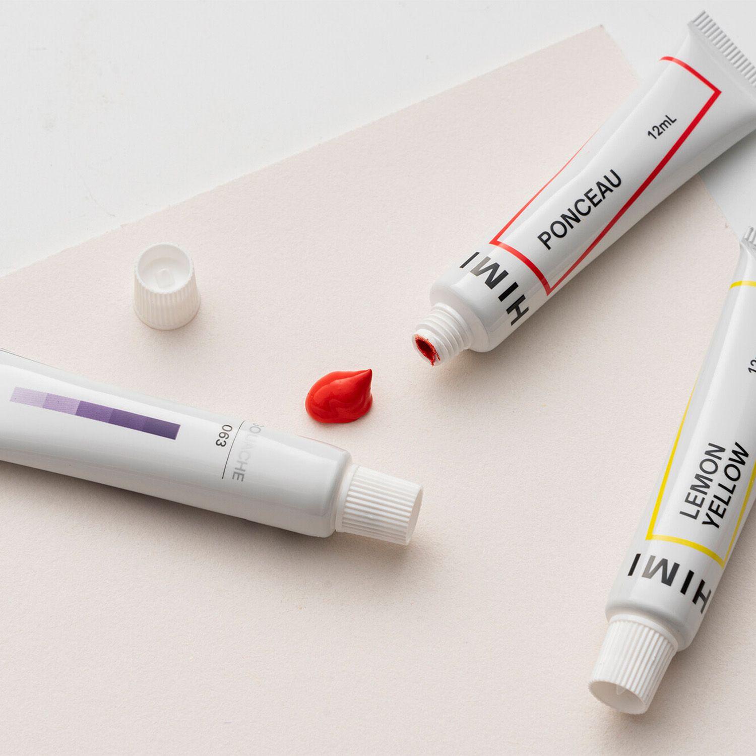 HIMI Set de 36 Tubos de Pintura Gouache 12ml-3