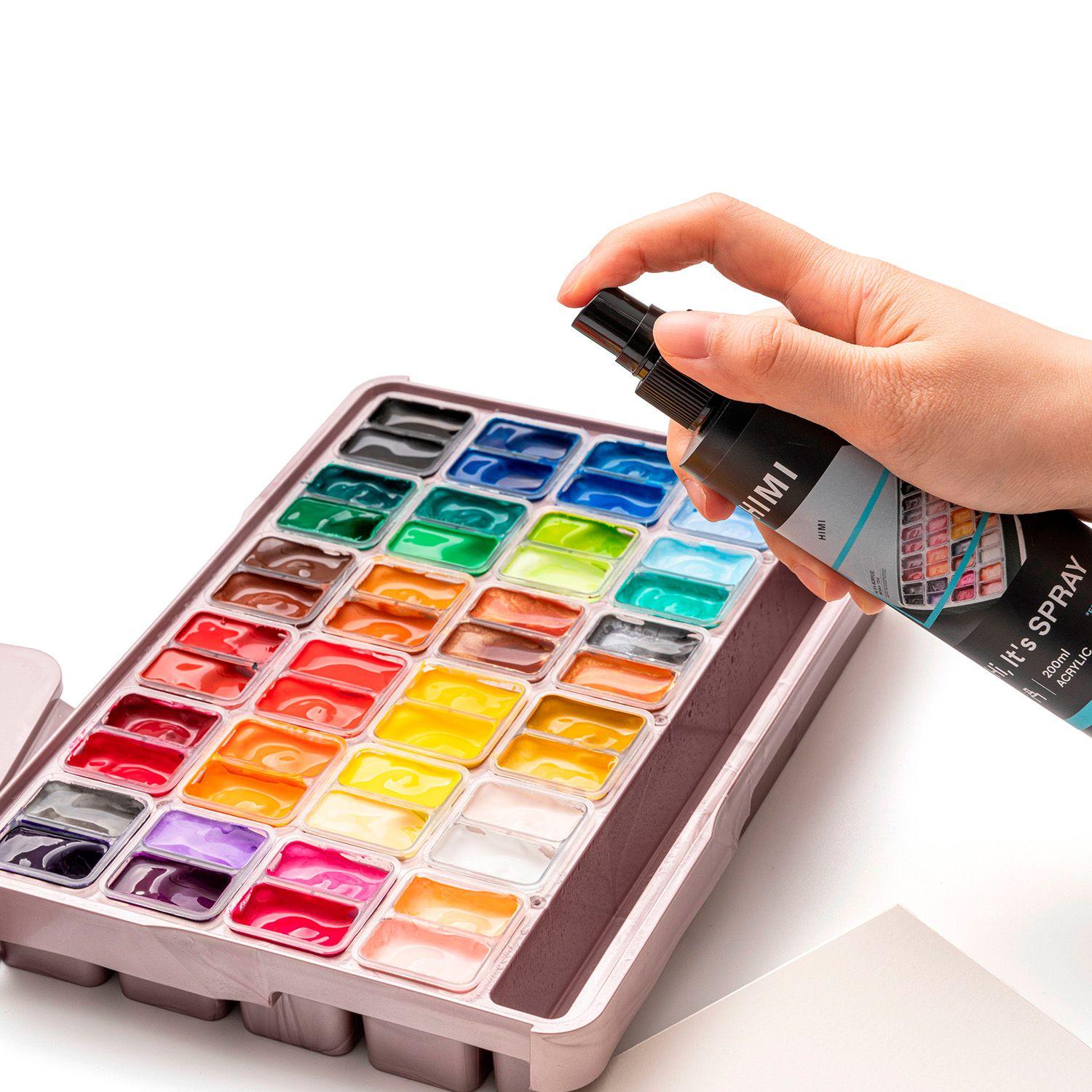 HIMI Spray Humectante para Pintura Acrilica 200ml-4