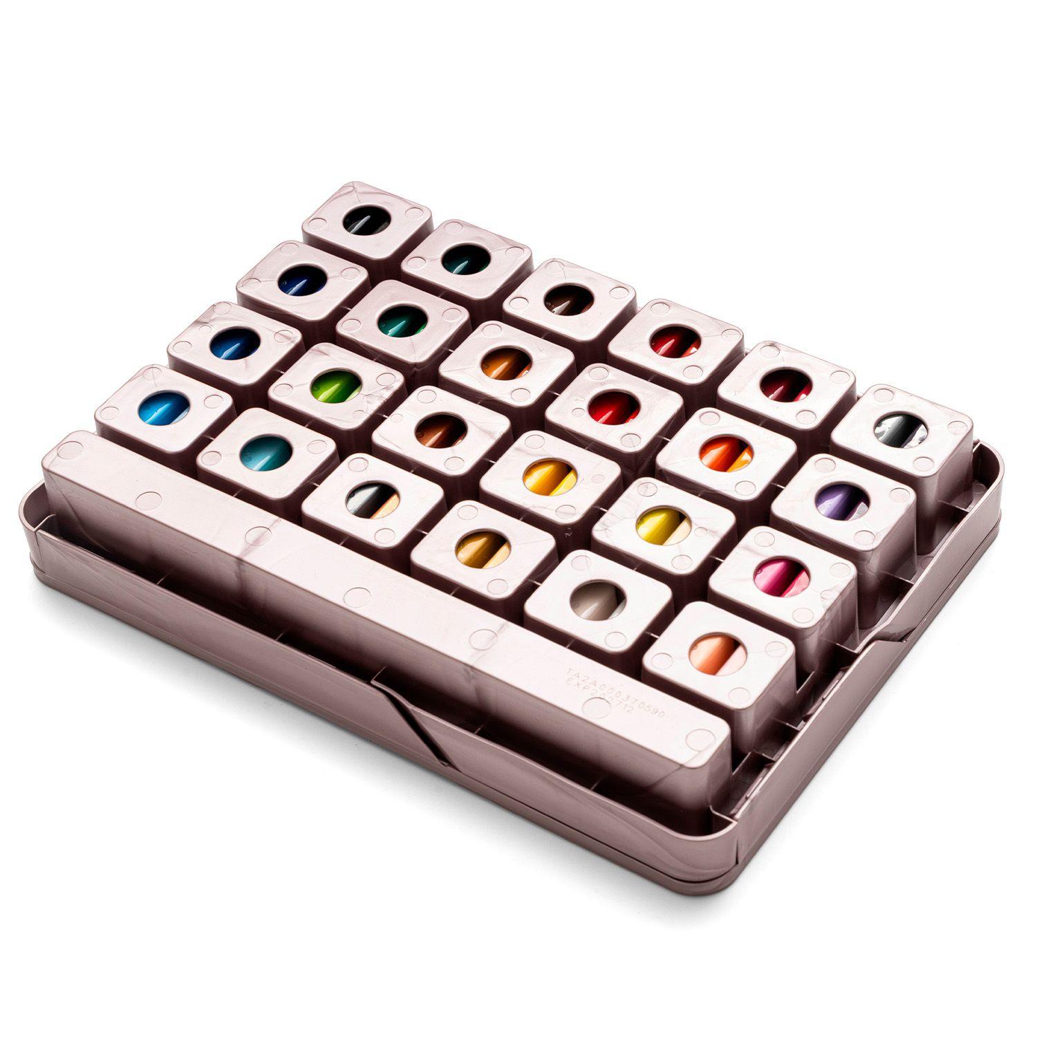 Himi Set Pintura Acrílica Twin Cup 12 ml 48 Colores-2