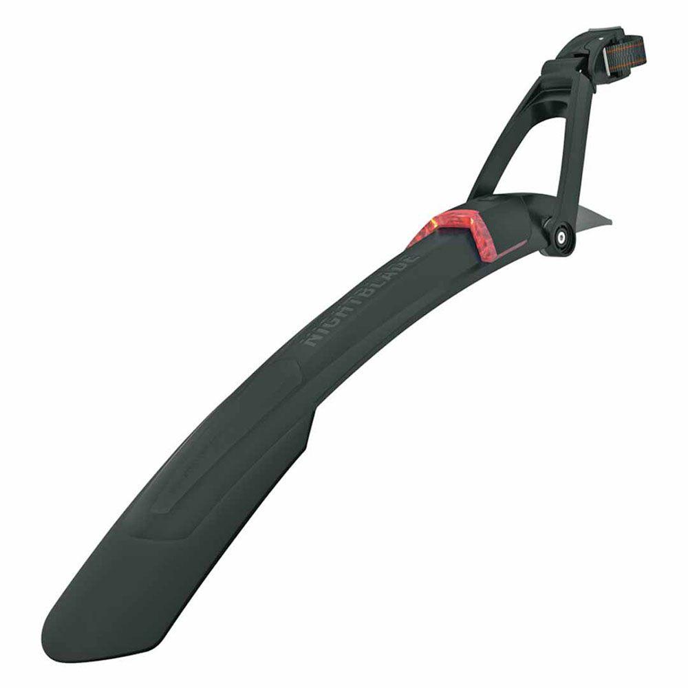 Tapabarros Para Bicicleta Trasero Con Luz Trasera Integrada-0
