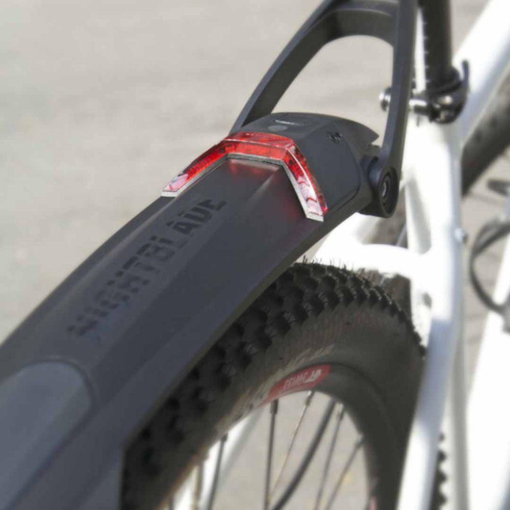 Tapabarros Para Bicicleta Trasero Con Luz Trasera Integrada-3