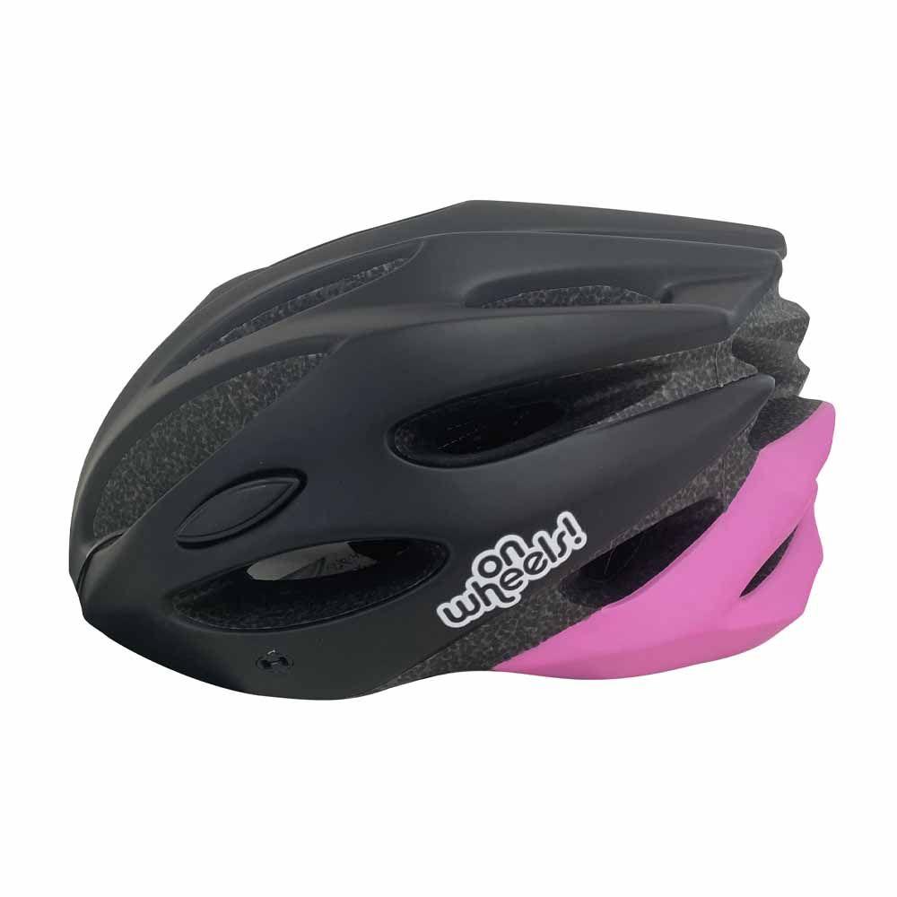 Casco Sport Onwheels Negro Rosado-3