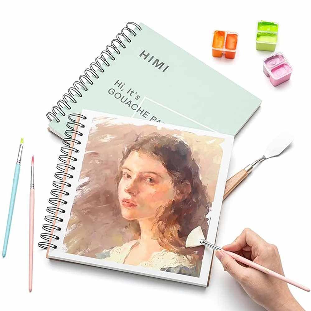 CUADERNO HIMI 8.5IN GOUCHE PAD 21.6*21.6CM-50PCS-5