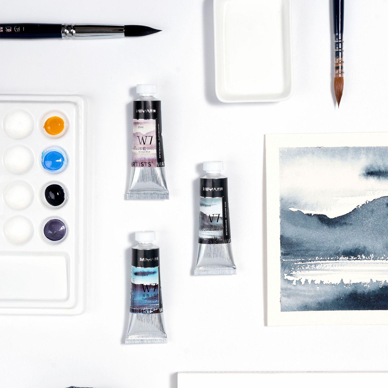 MIYA Set Tubos de Acuarela W7 de 5 ml 24 Colores-4