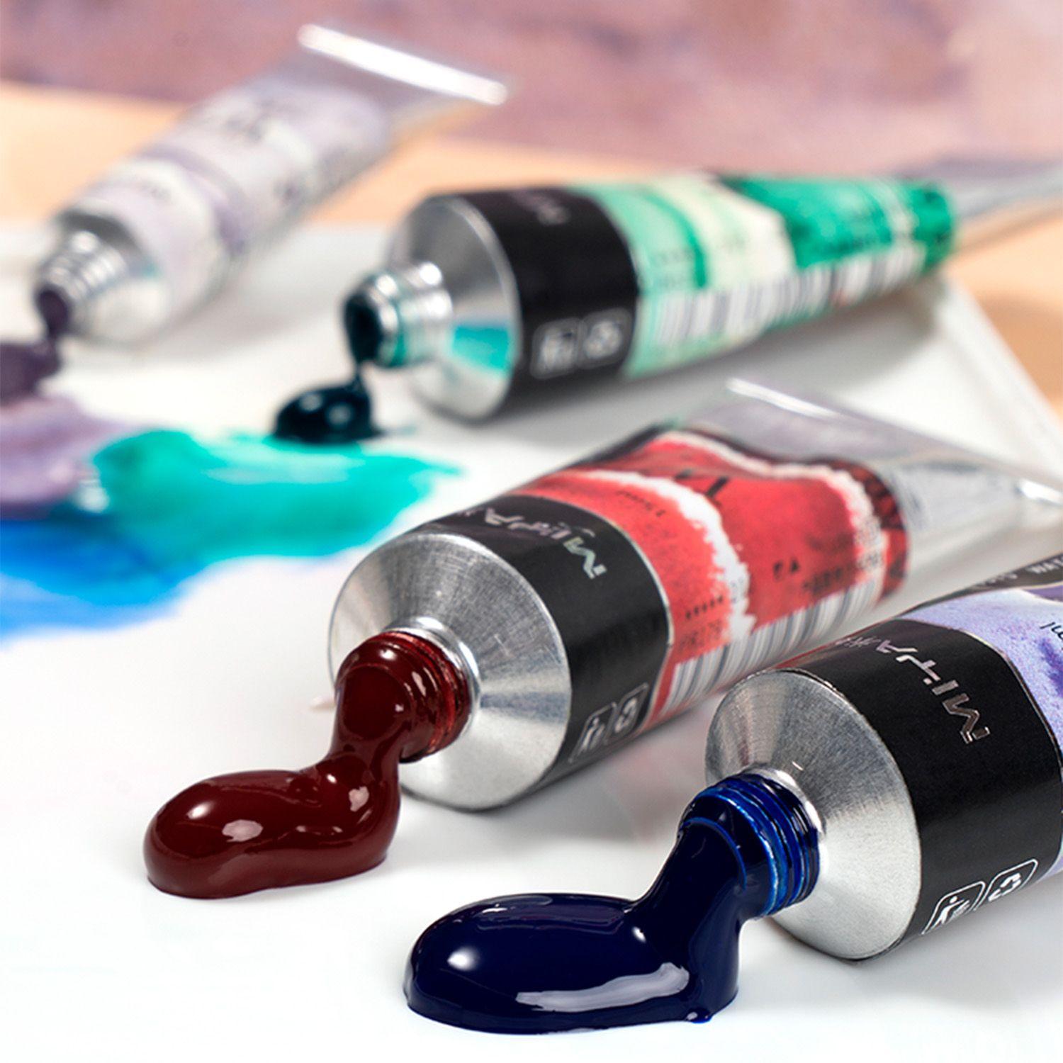 MIYA Set Tubos de Acuarela W7 de 5 ml 24 Colores-5