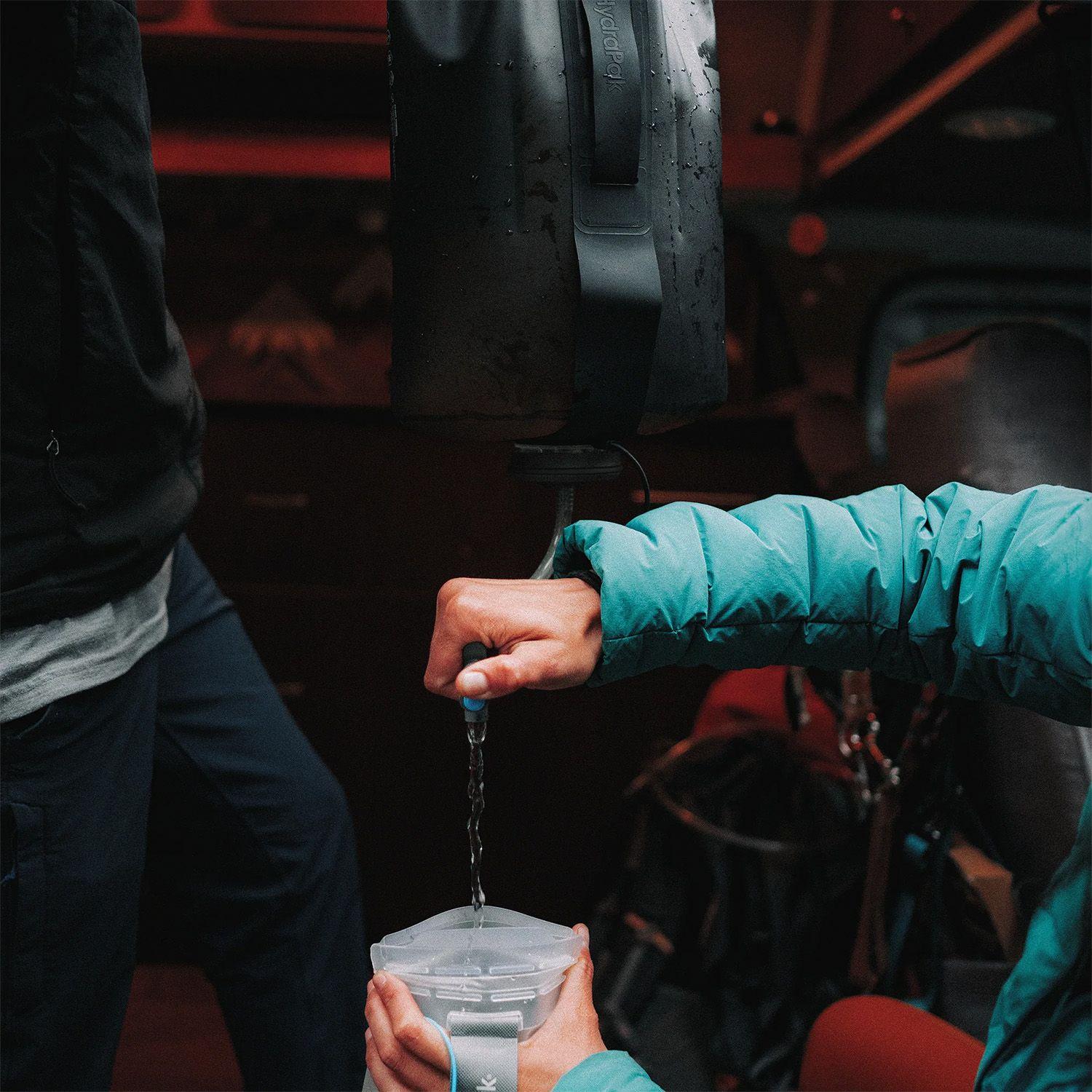 Botella Flexible Hydrapak Seeker 10 Litros Mammoth Grey-4