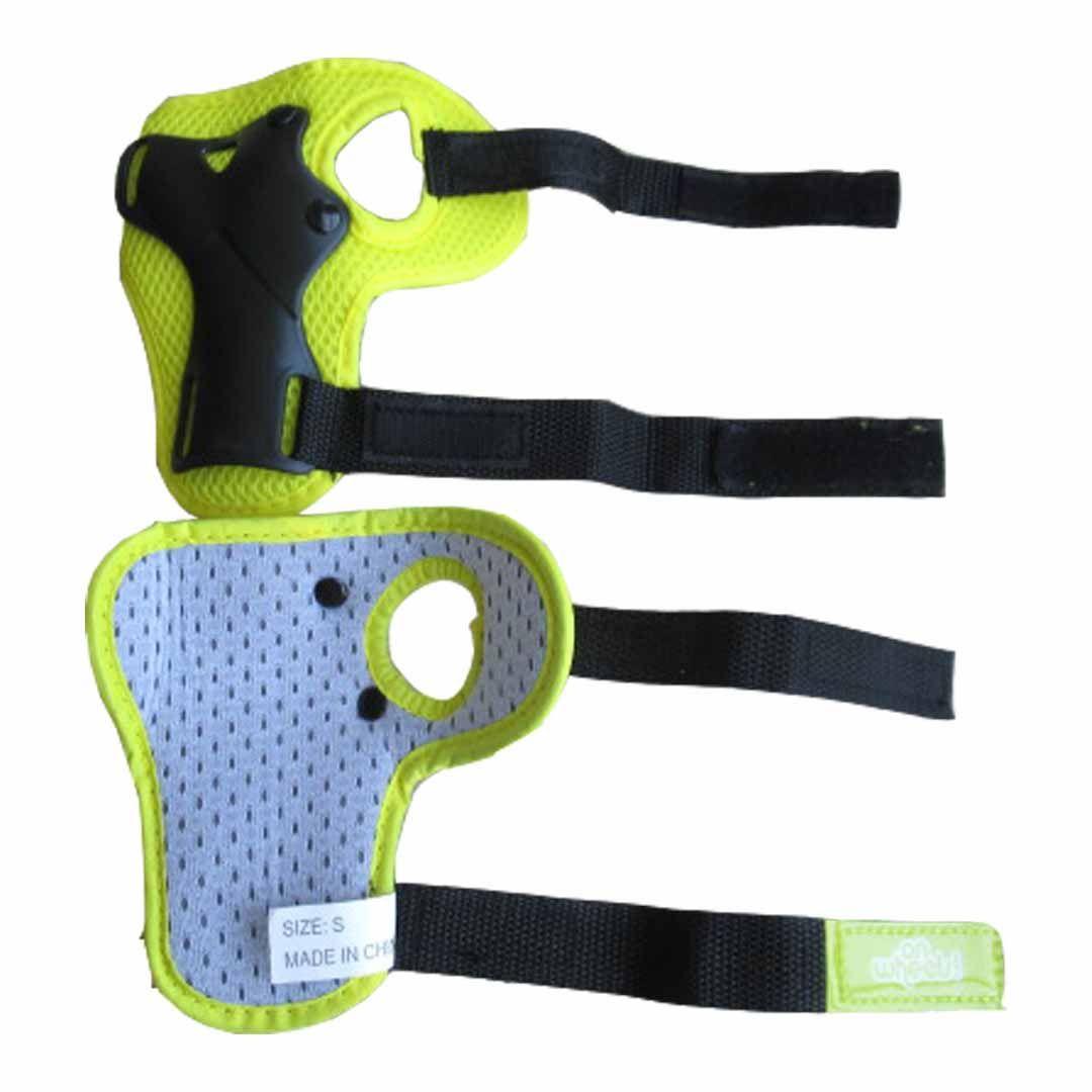 SET CASCO Y PROTECCIONES OW INFANTIL AMARILLO-6
