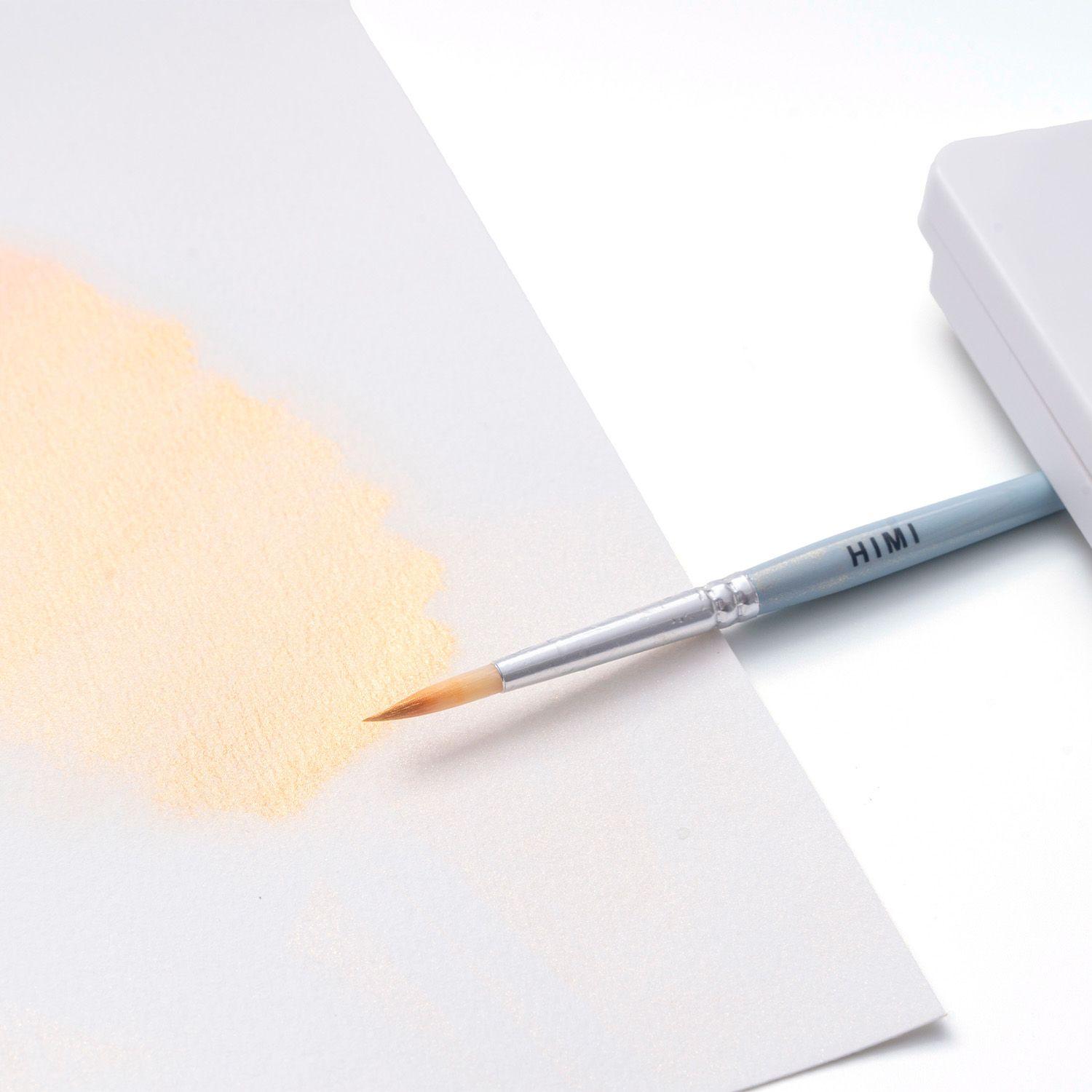 HIMI set de Acuarela Metalizada 12 colores selección Plata-5