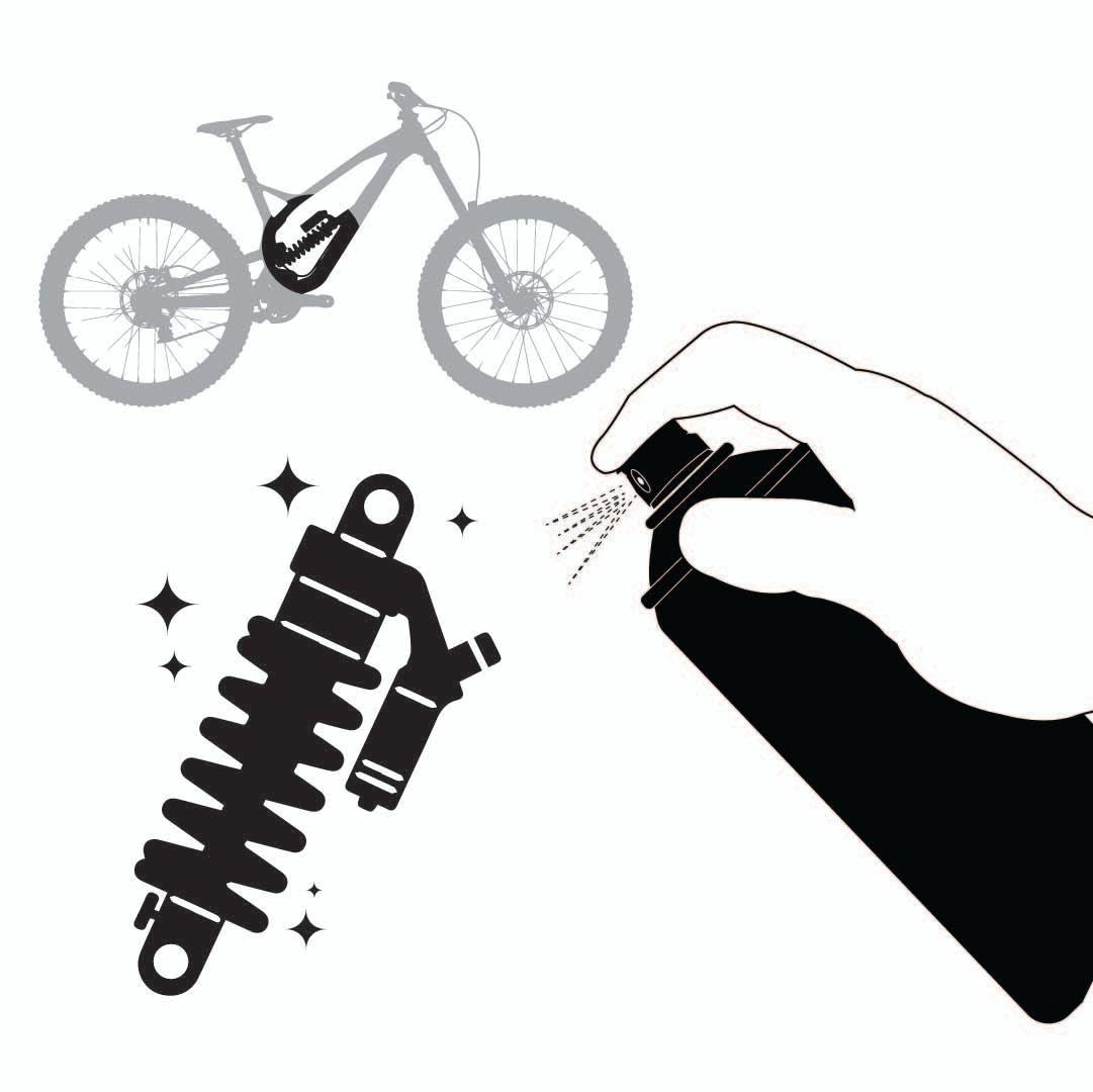Limpiador De Suspensión Para Bicicleta Chepark   - Bic-750-2