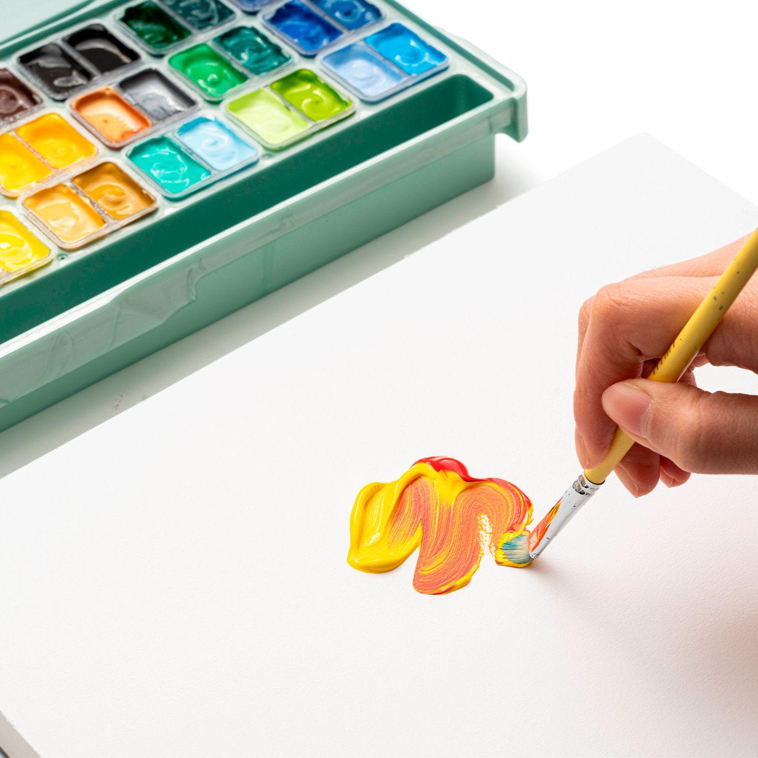 Himi Set Pintura Acrílica Twin Cup 12 ml 36 Colores-2