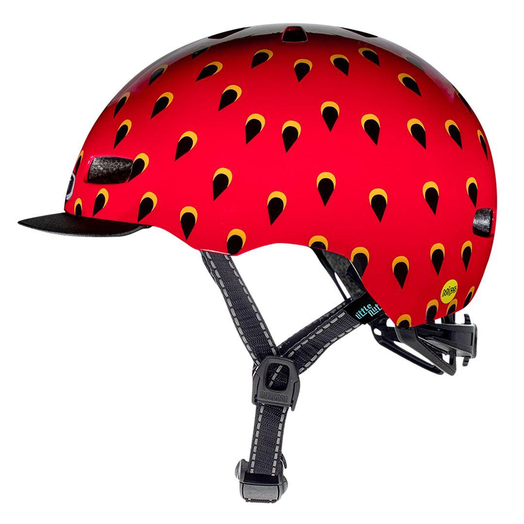 Casco Little Nutty Very Berry Mips Helmet + Campanilla-7