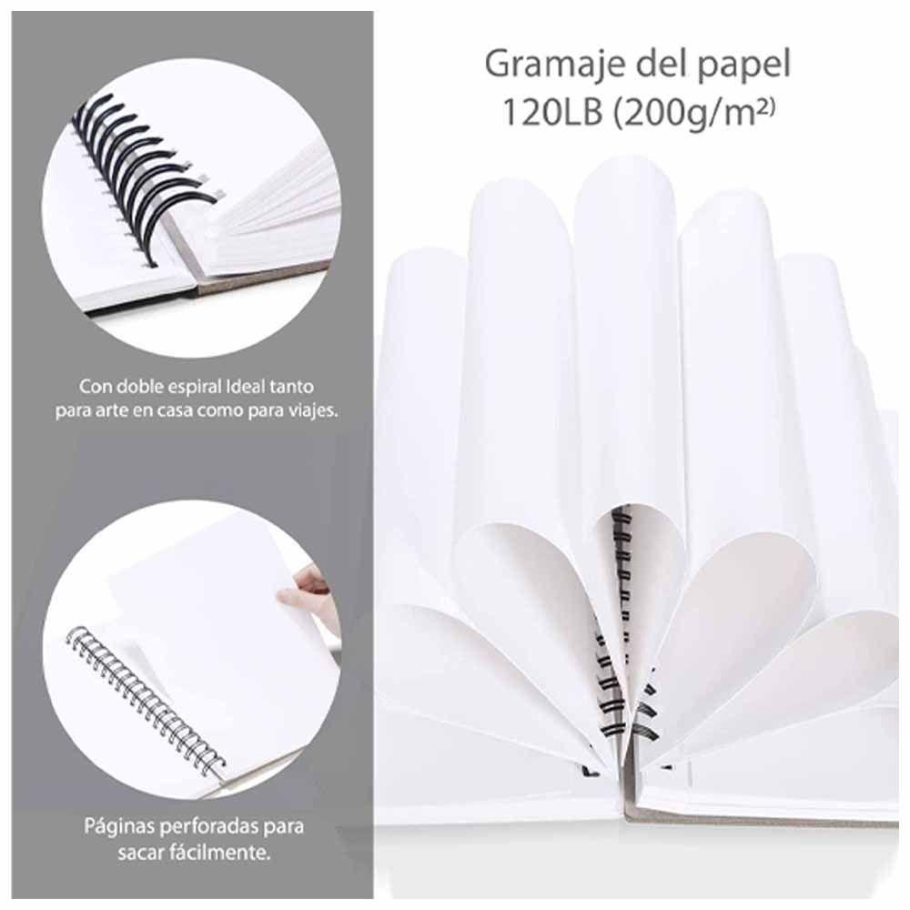Ohuhu Block Espiral Para Marcadores De Alcohol-1