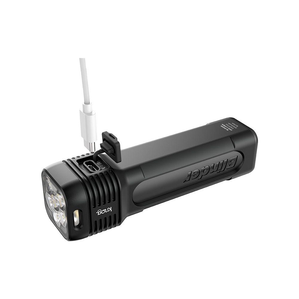 Luz Delantera knog Para Bicicleta Blinder Pro 1300lm-3