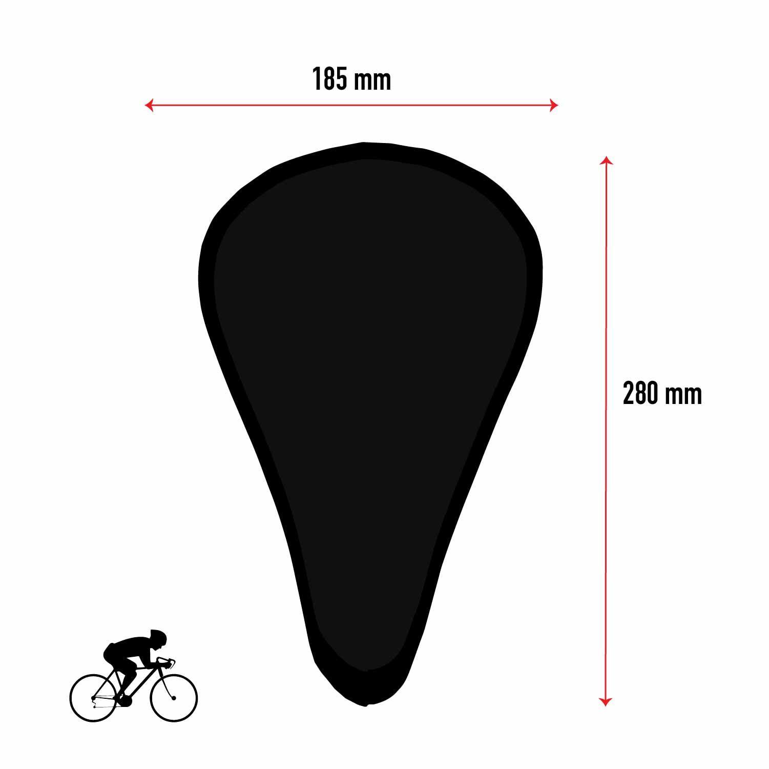 Funda Para Sillín De Bicicleta Gd-301 -280*185mm-5