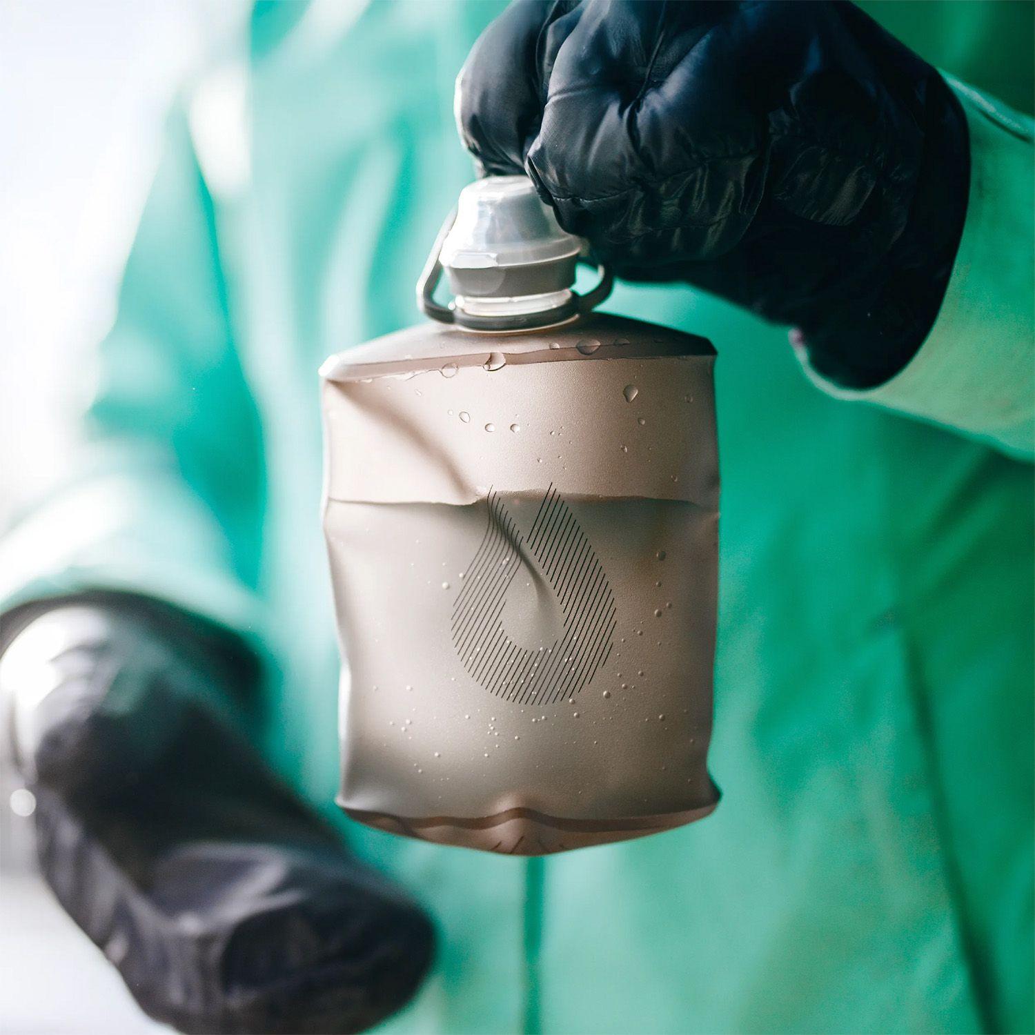 Botella de Hidratación Flexible Hydrapak Stow 1L Sutro Green-4