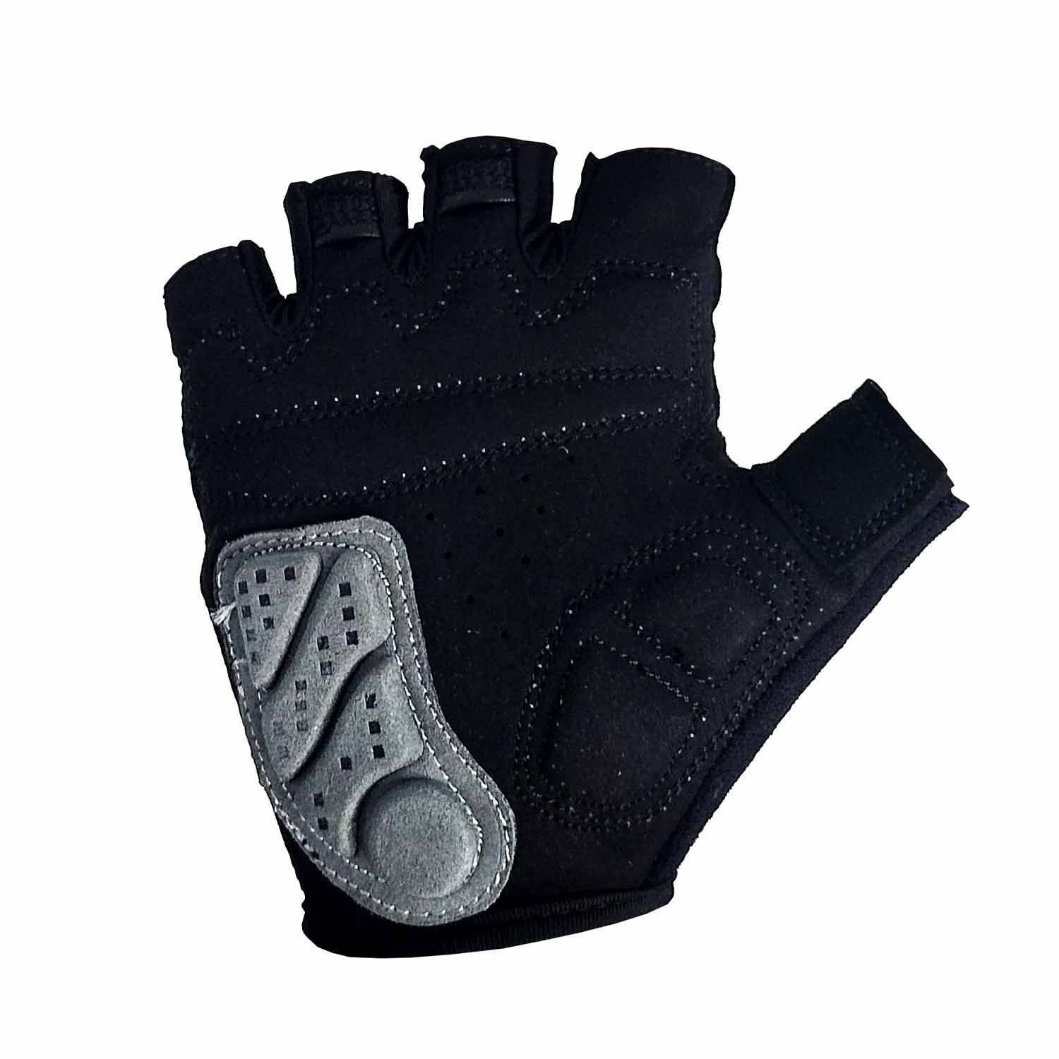 Guante Corto Ow Negro/rojo-2