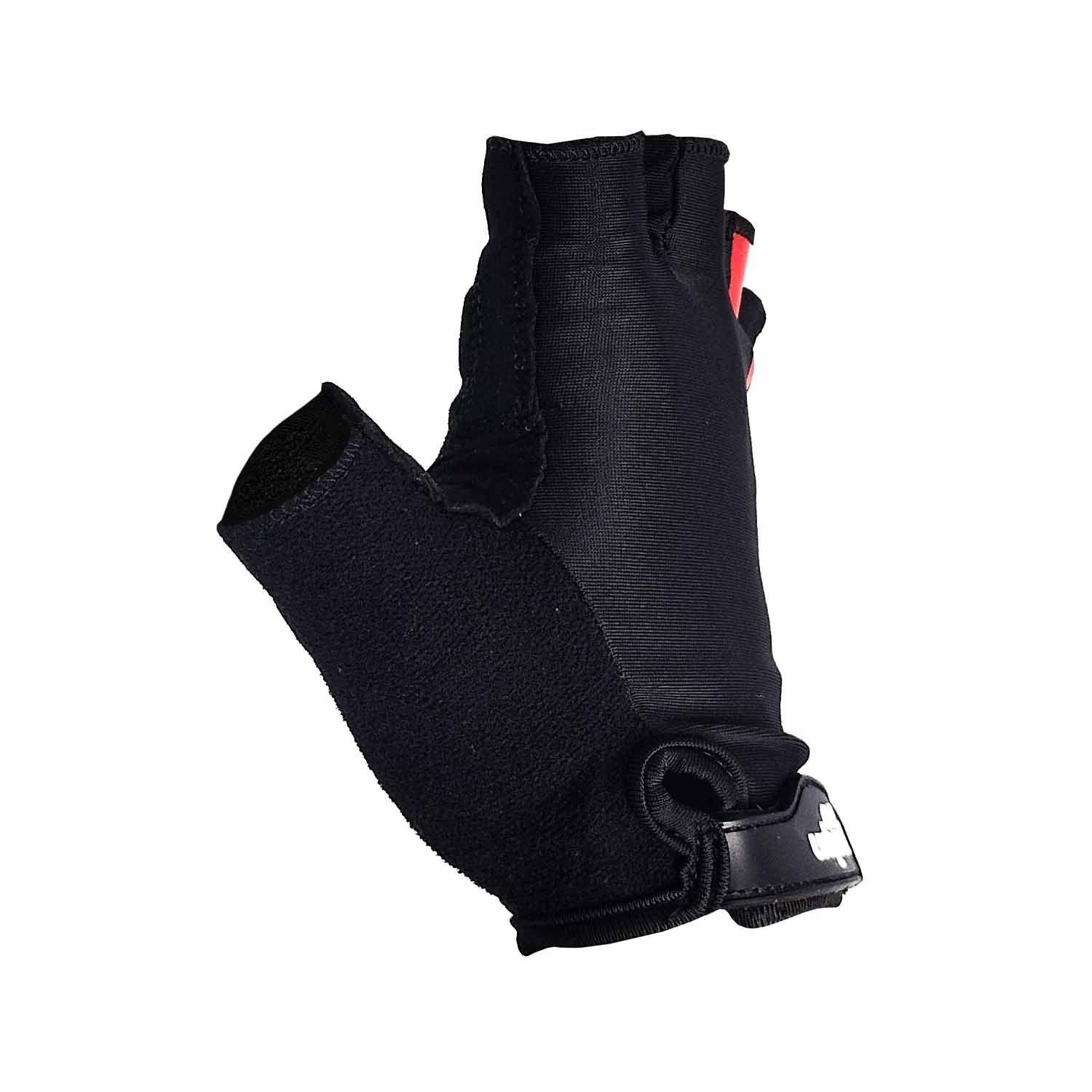 Guante Corto Ow Negro/rojo-5