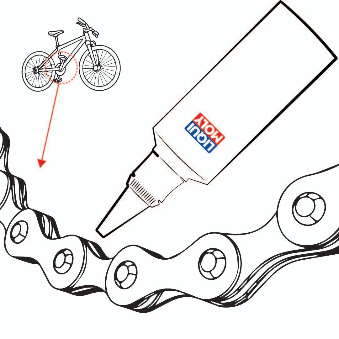Aceite De Bicicleta Bike Kettenöl Dry Lube Liqui Moly 100ml-3