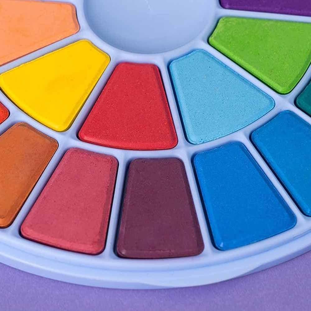 Himi- Miya Set Pintura Solida 24 Colores (estuche Azul)-5
