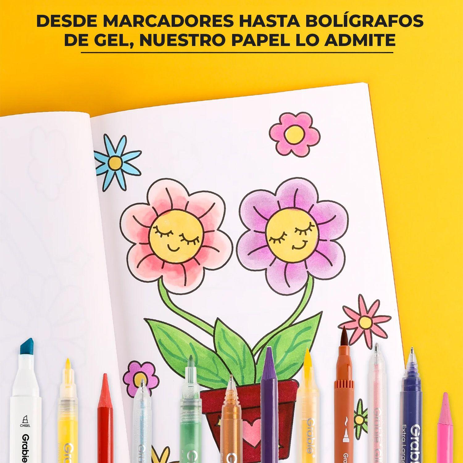 Libro para Colorear Fácil "Siéntete Bien con el Color"-2