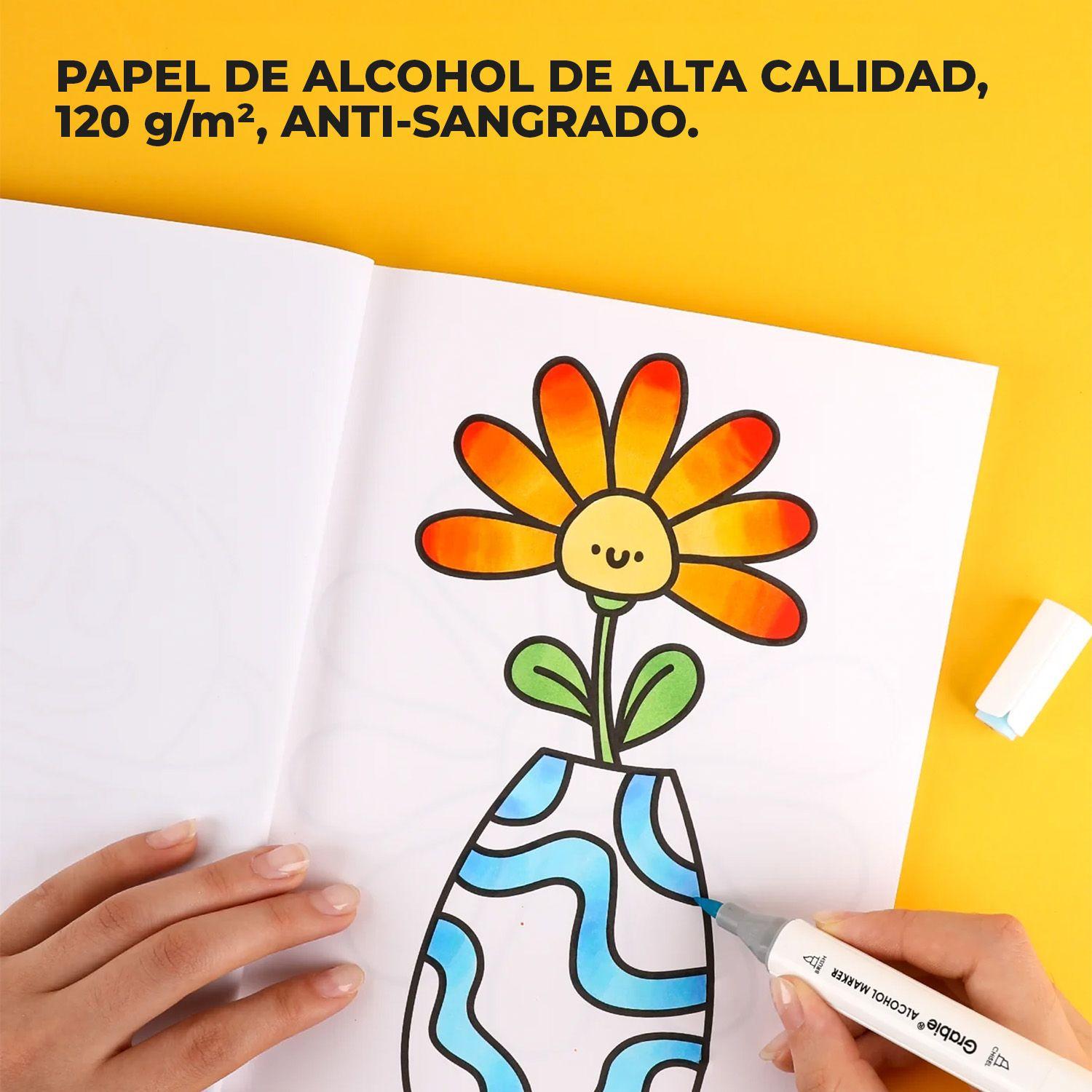 Libro para Colorear Fácil "Siéntete Bien con el Color"-3