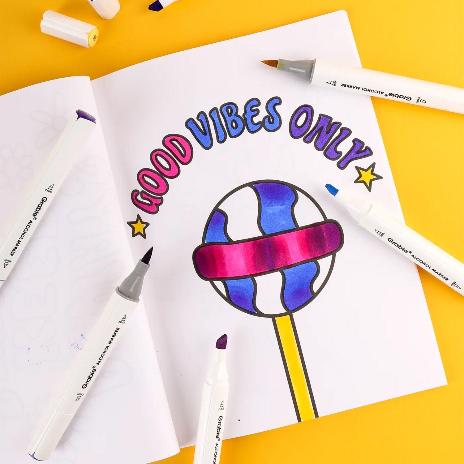 Libro para Colorear Fácil "Siéntete Bien con el Color"-5