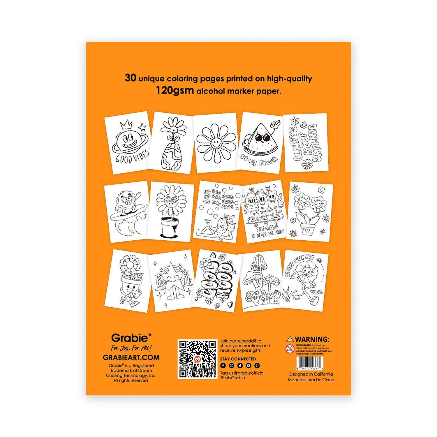 Libro para Colorear Fácil "Siéntete Bien con el Color"-6