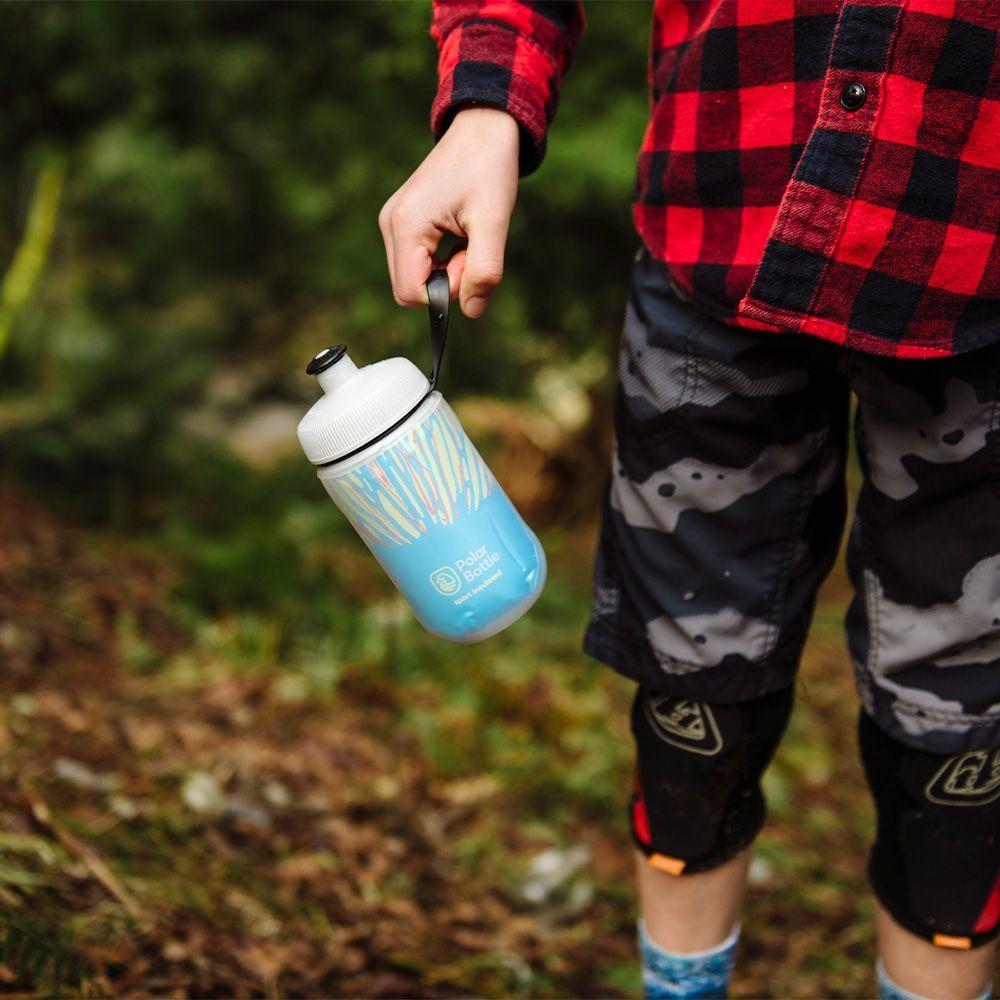 BOTELLA DE AGUA POLAR KIDS CAMPFIRE 12oz TEAL-3
