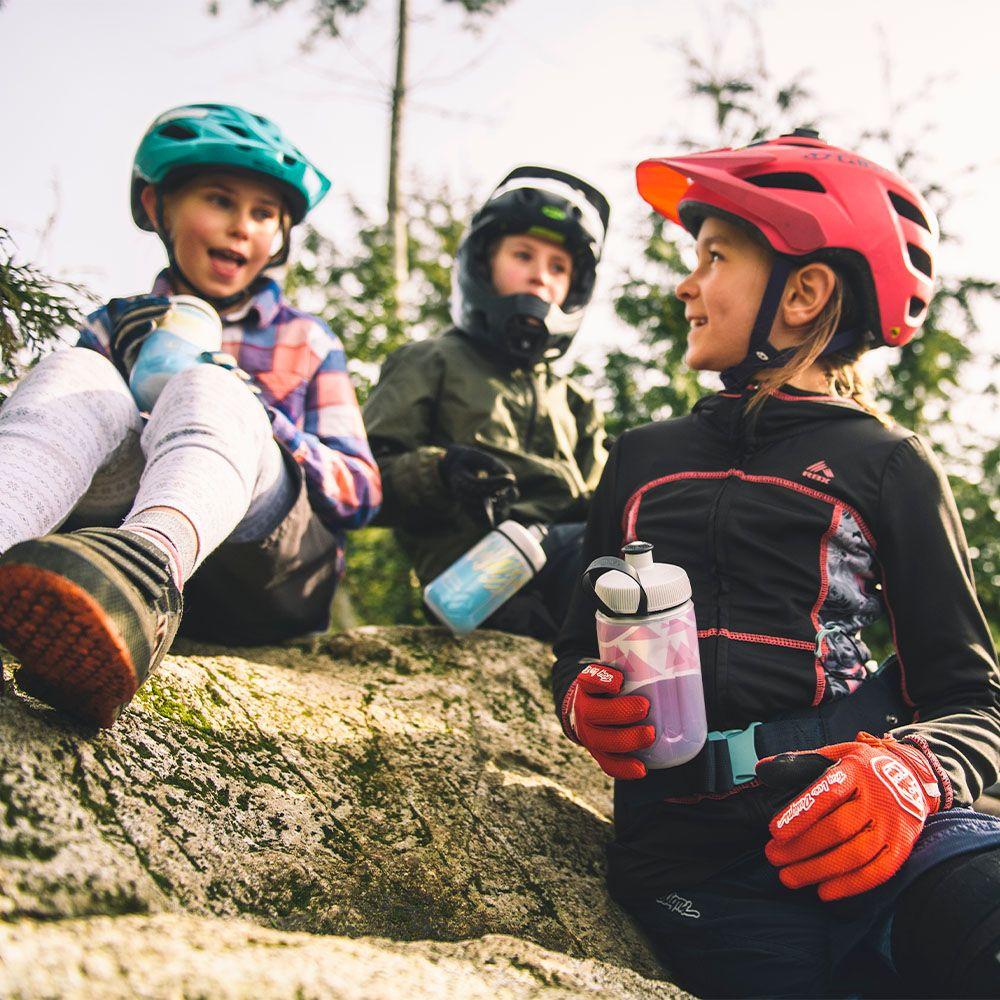 BOTELLA DE AGUA POLAR KIDS CAMPFIRE 12oz TEAL-4